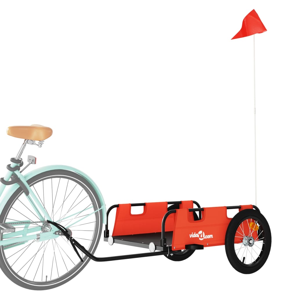 Reboque De Carga Para Bicicleta Vidaxl 126 X 63 X 36 Cm - reboque de carga para bicicleta | Sport Zone MKP