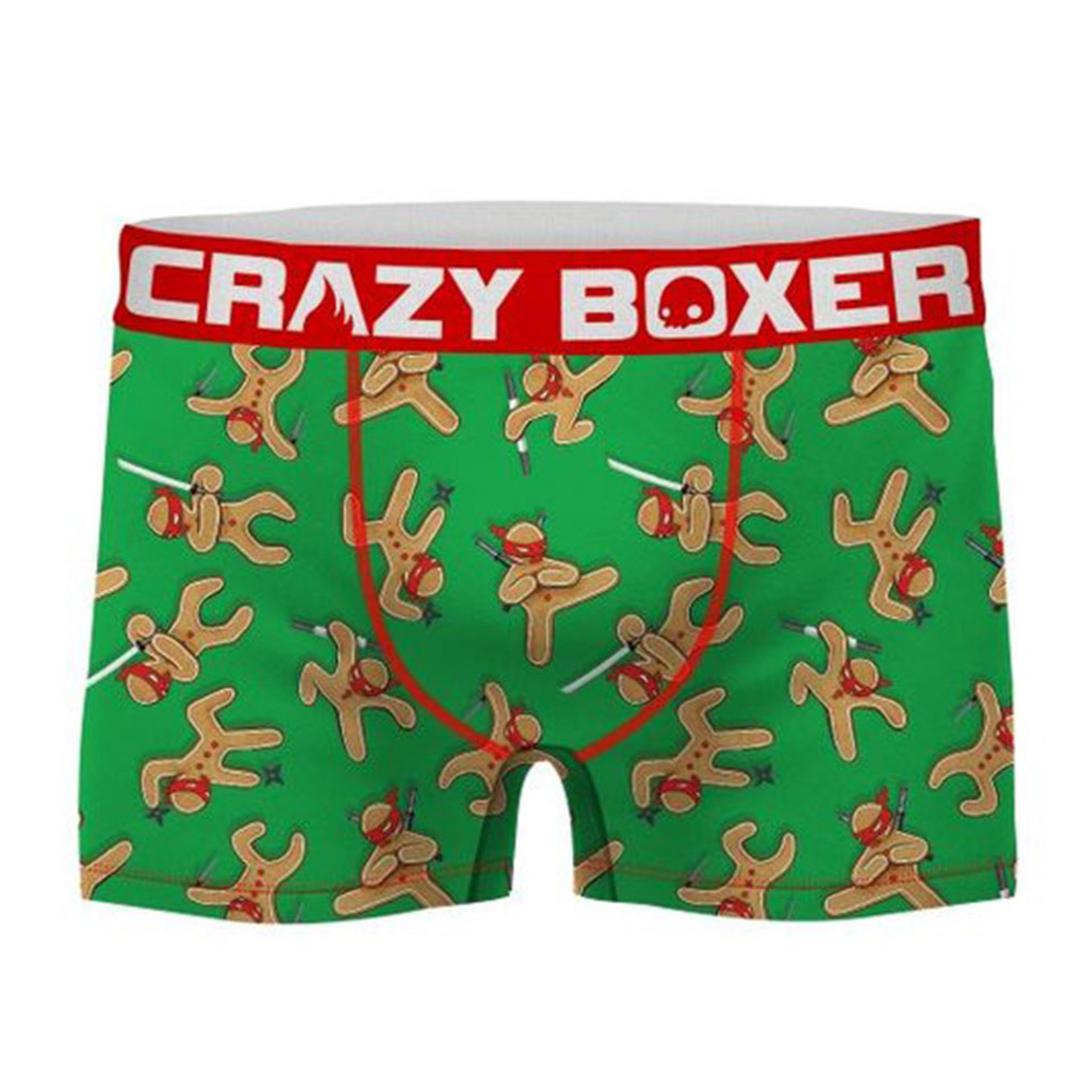 Cuecas Crazy Boxer Ninja Para Homem - multicolor - 