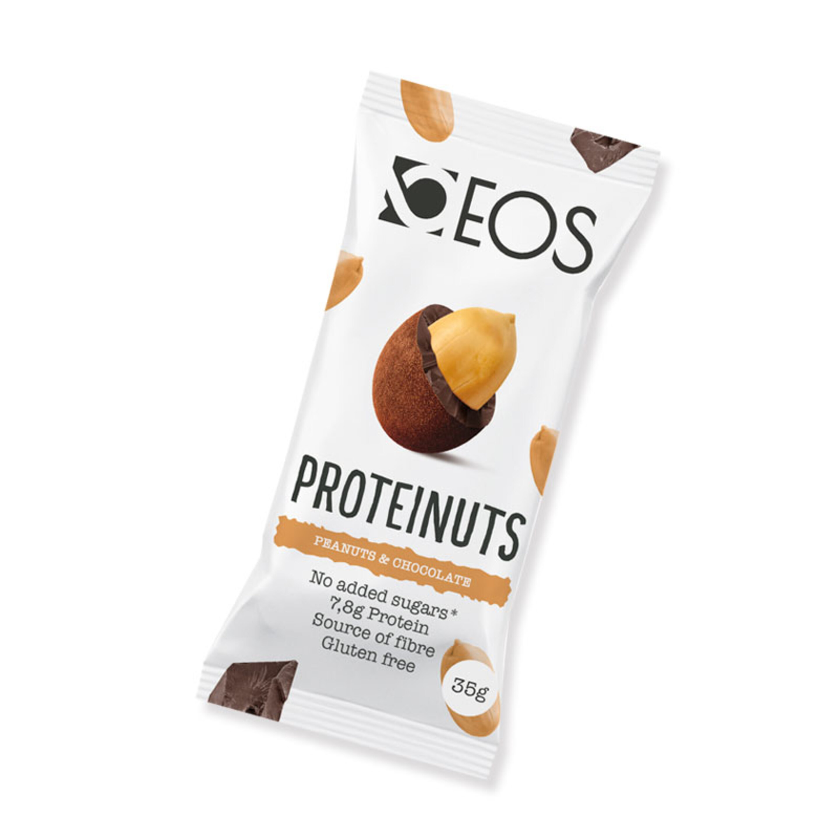 Proteinuts – Cacahuetes Con Chocolate Alto En Proteína Eos - Sabor Chocolate Y Cacahuete  MKP