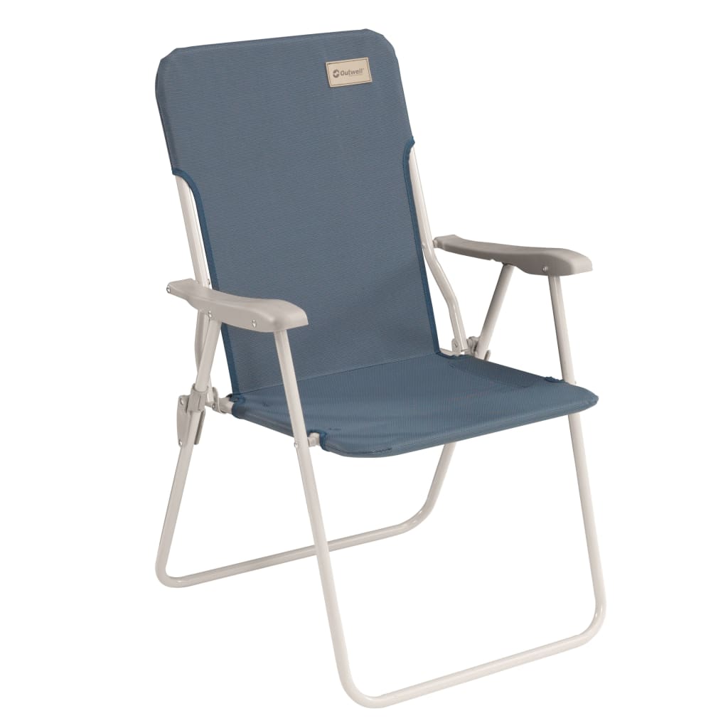 Cadeira De Acampamento Dobrável Leve Outwell - azul - 