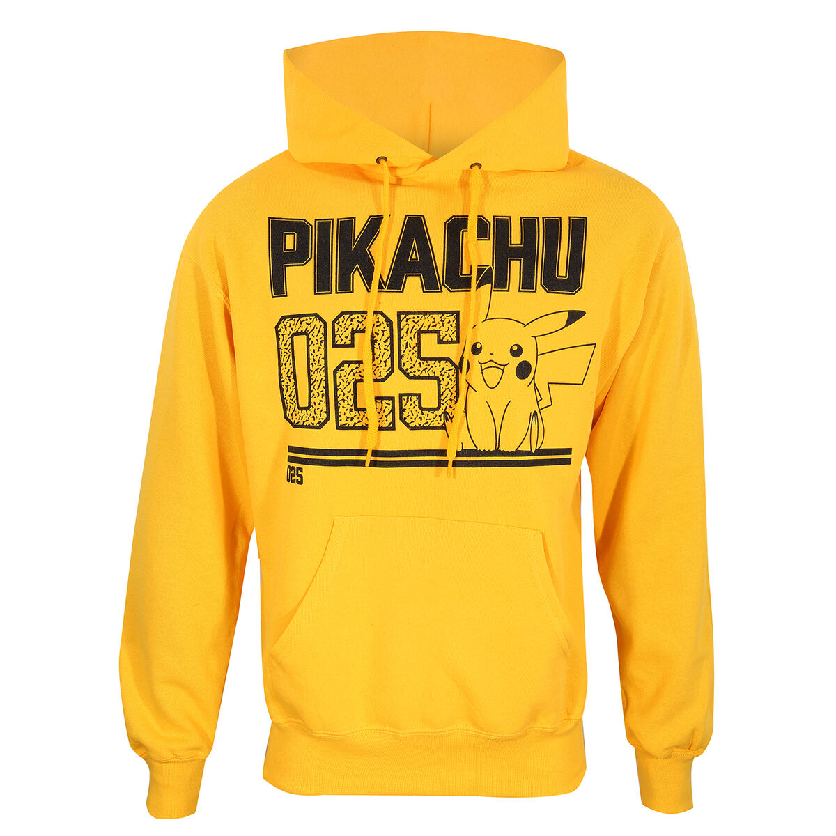 Sudadera Con Capucha Pokémon Picachu Line Art - amarillo - 