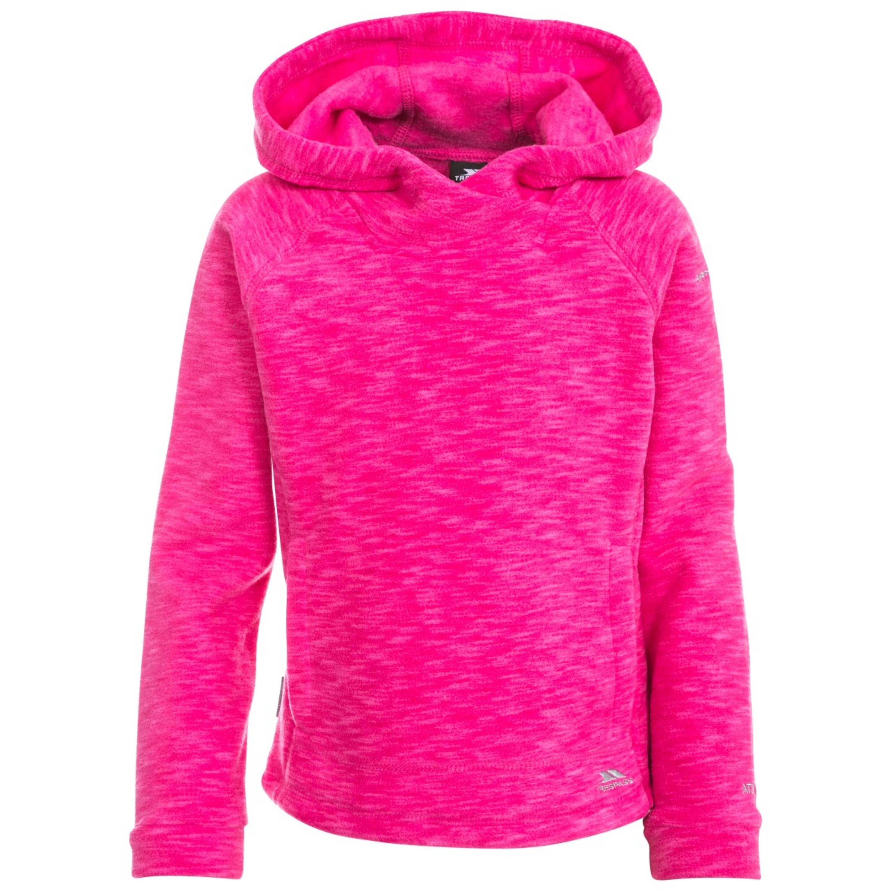 Forro Polar Con Capucha Moonflow Para Niñas Trespass (Rosa)