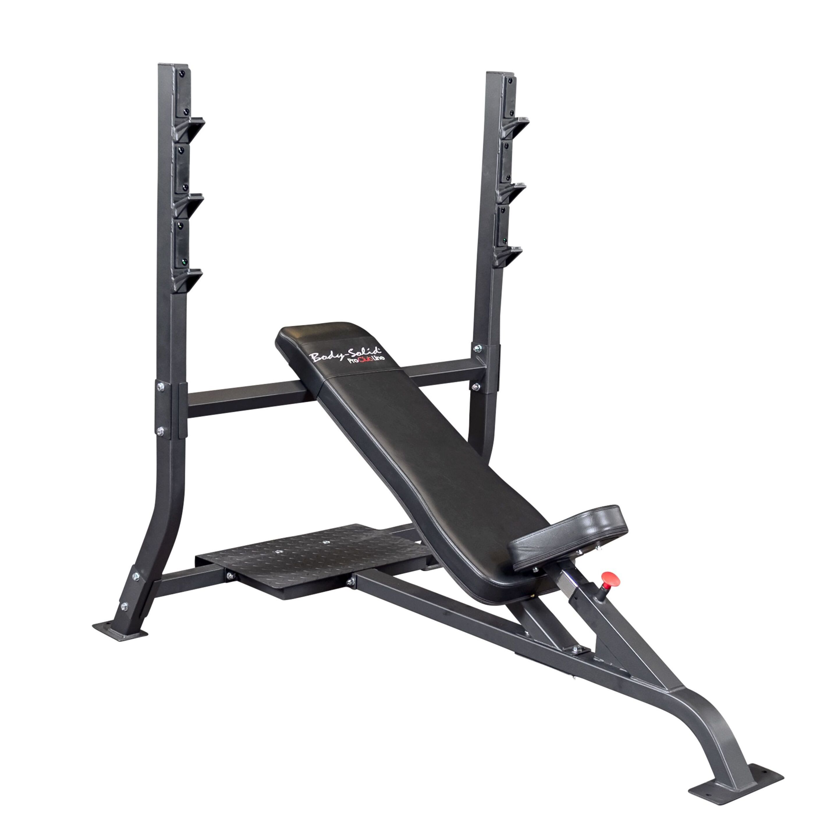 Incline Olympic Bench Body Solid Soib250 - gris - 
