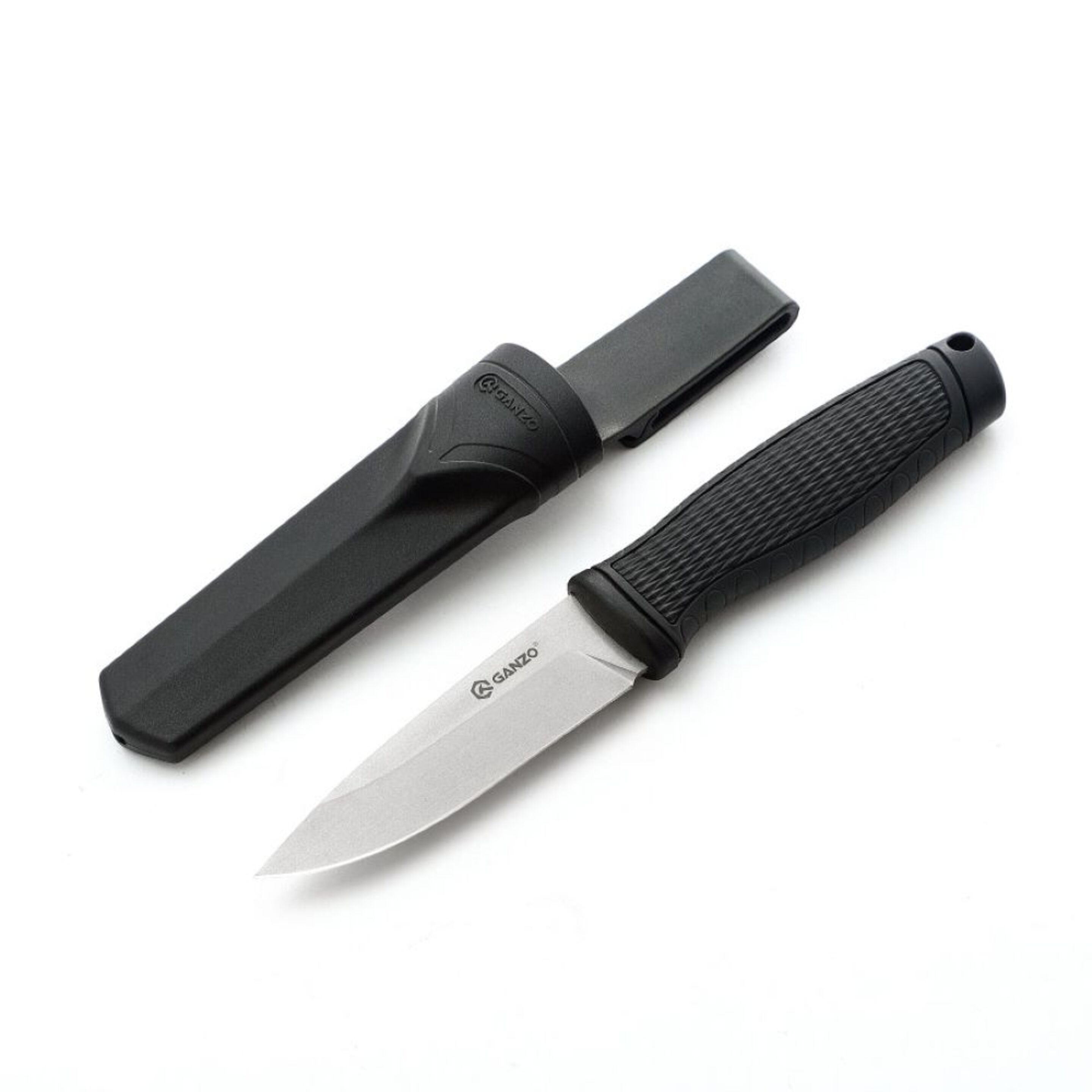 Cuchillo Ganzo G806-bk - Negro - Cuchillo Supervivencia  MKP