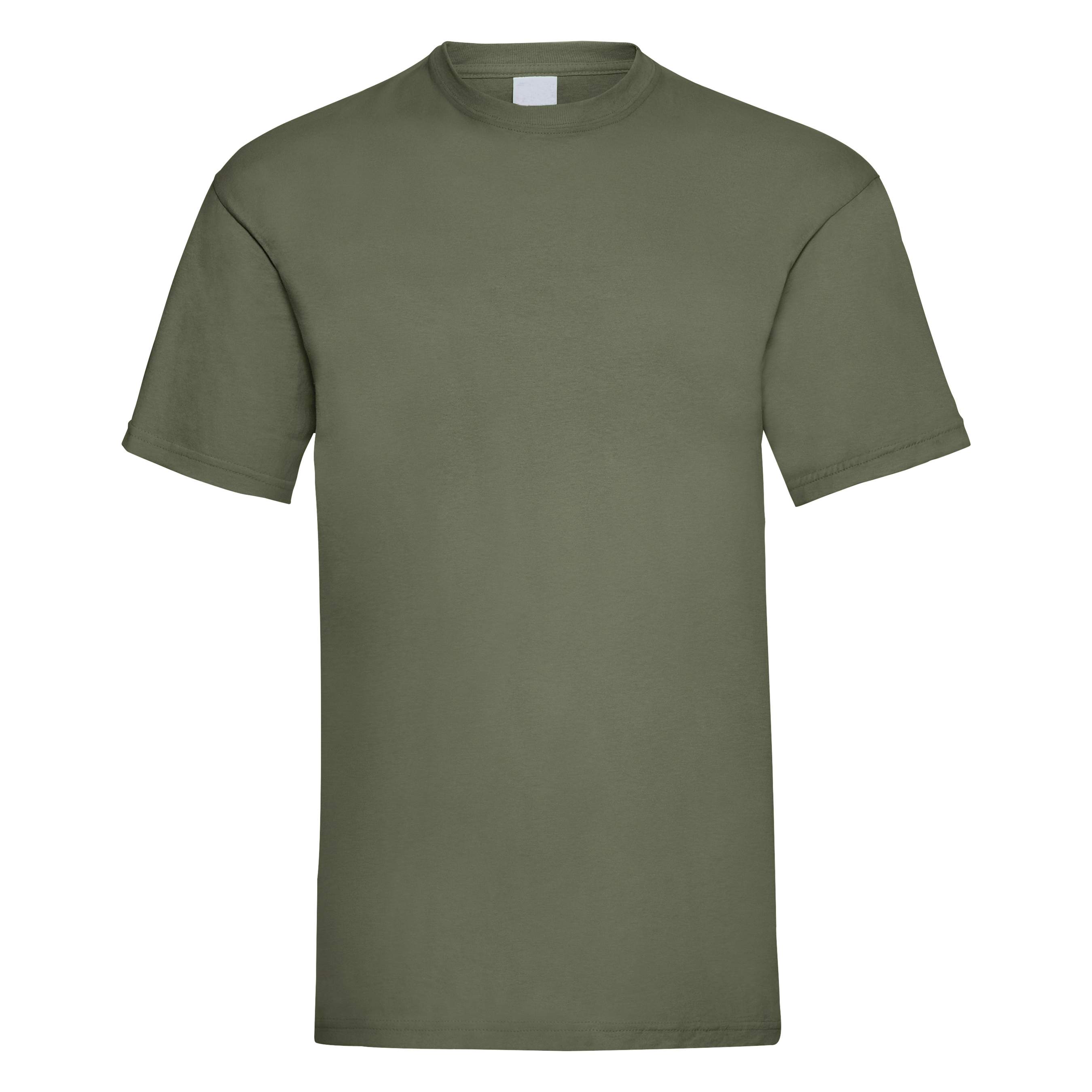 Camiseta Casual De Manga Corta Universal Textiles - verde-oliva - 