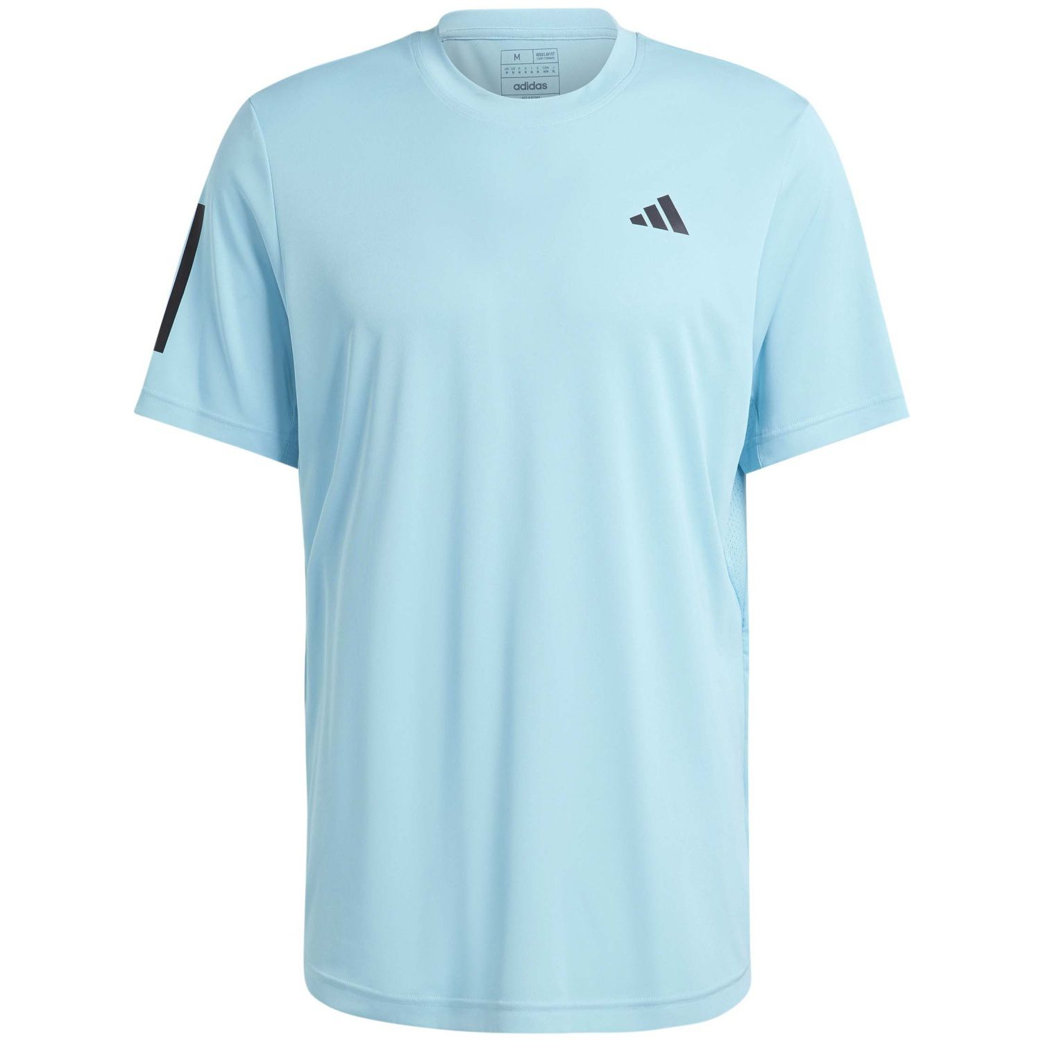 Camiseta adidas Club 3 Stripe - azul - 