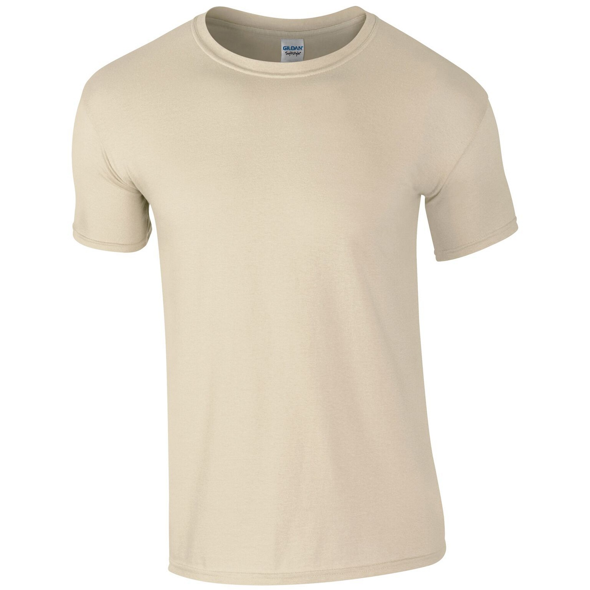 Camiseta Suave Gildan - beige - 