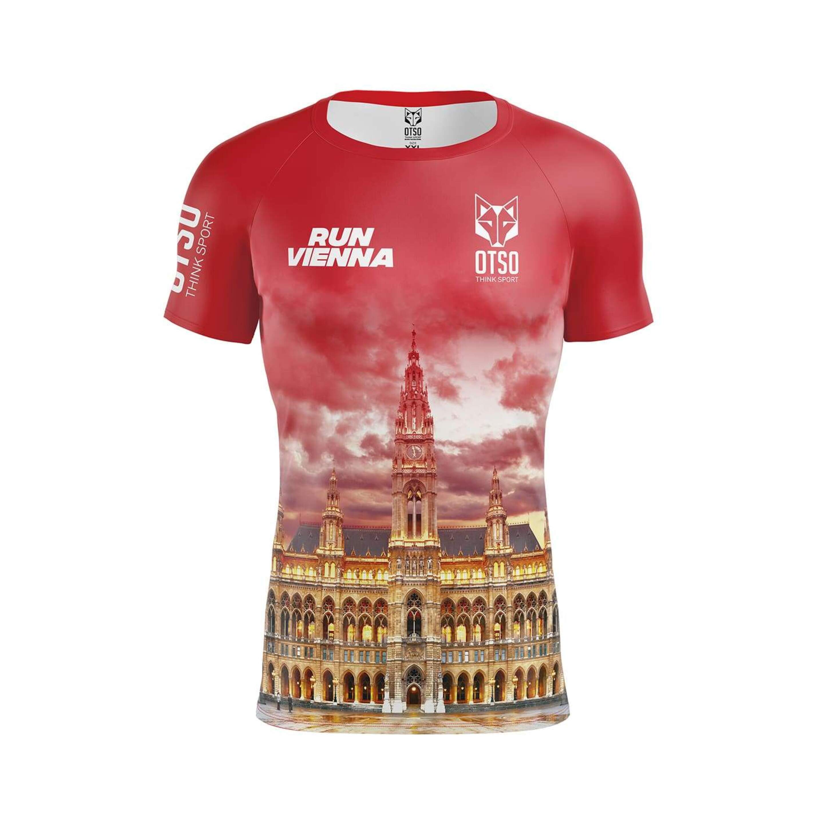 Camiseta Manga Corta Run Vienna City Hall