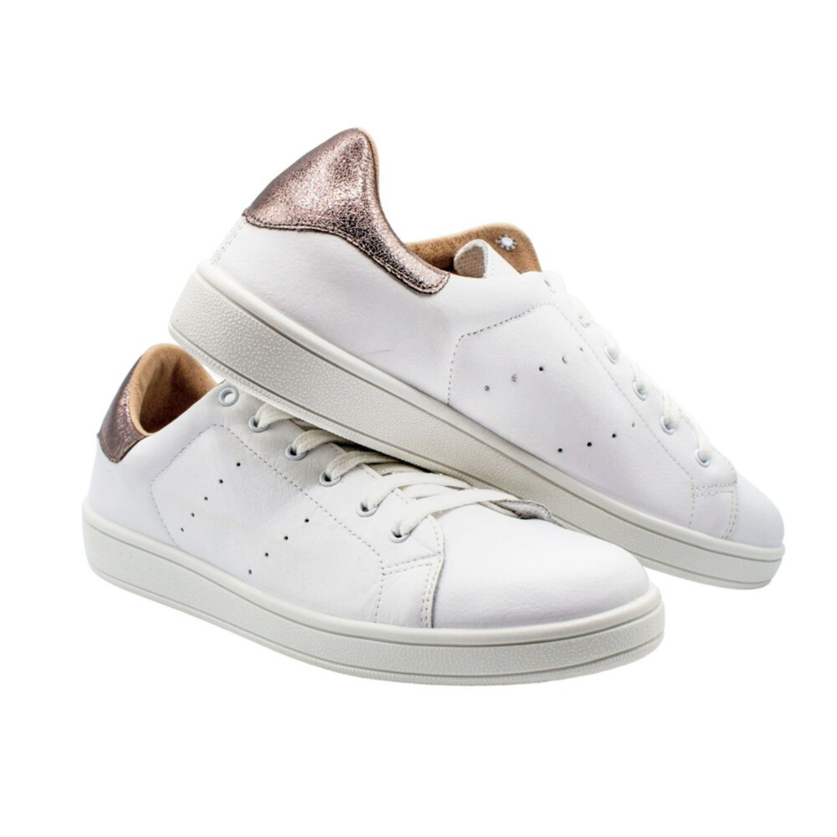 Sneaker Owlet Shoes Martina - Blanco/Gris - Tu Zona Owlet  MKP