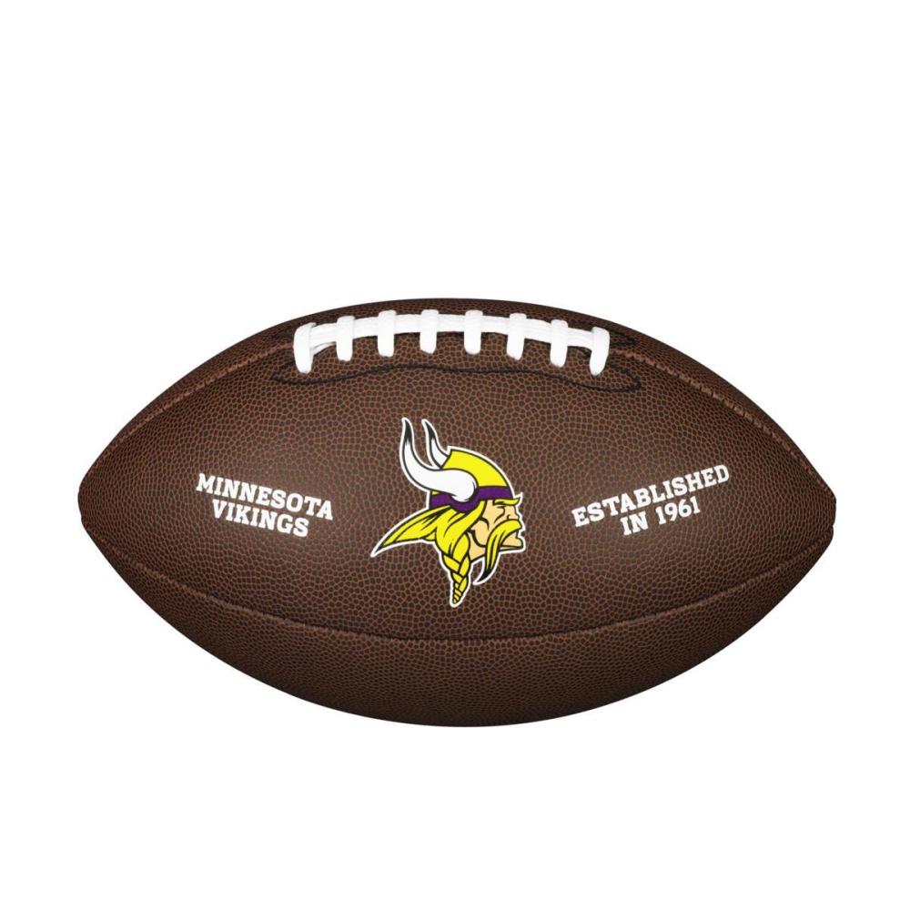 Balón De Fútbol Americano Wilson Nfl Minnesota Vikings - marron - 