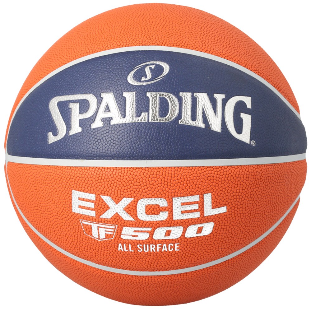 Balón De Baloncesto Spalding Excel Tf 500 Compuesto Lnb 2022 - naranja - 