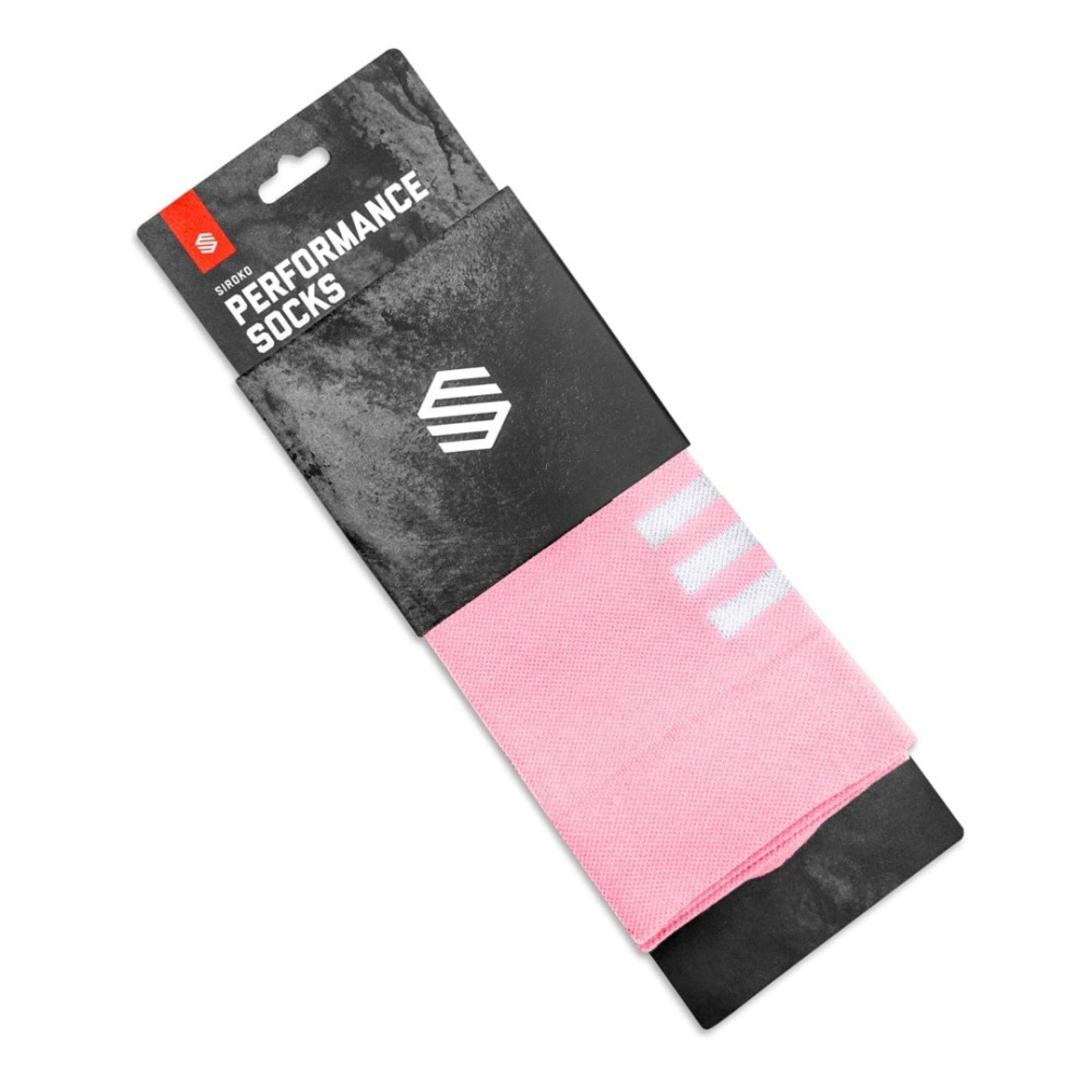 Calcetines Para Ciclismo Siroko S1 Pink Agnello