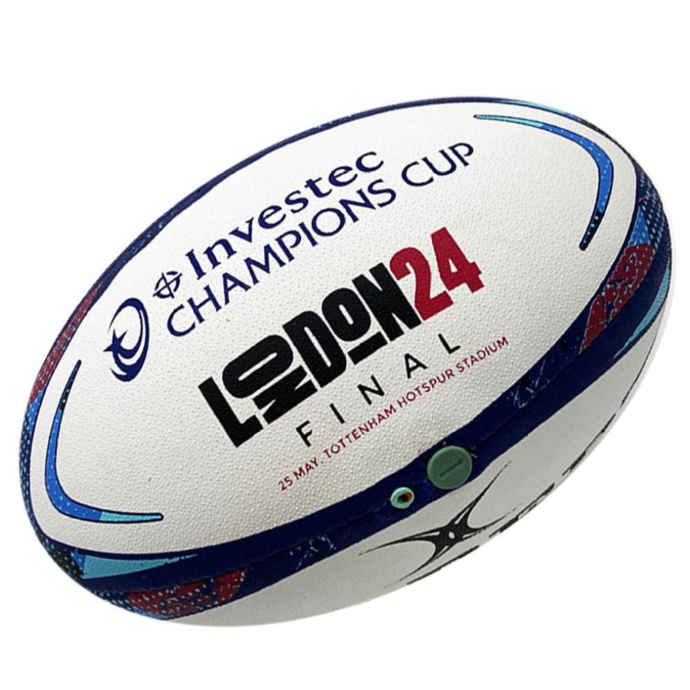 Bola De Rugby Gilbert Innovo Para A Final Da Investec Champions Cup 2024