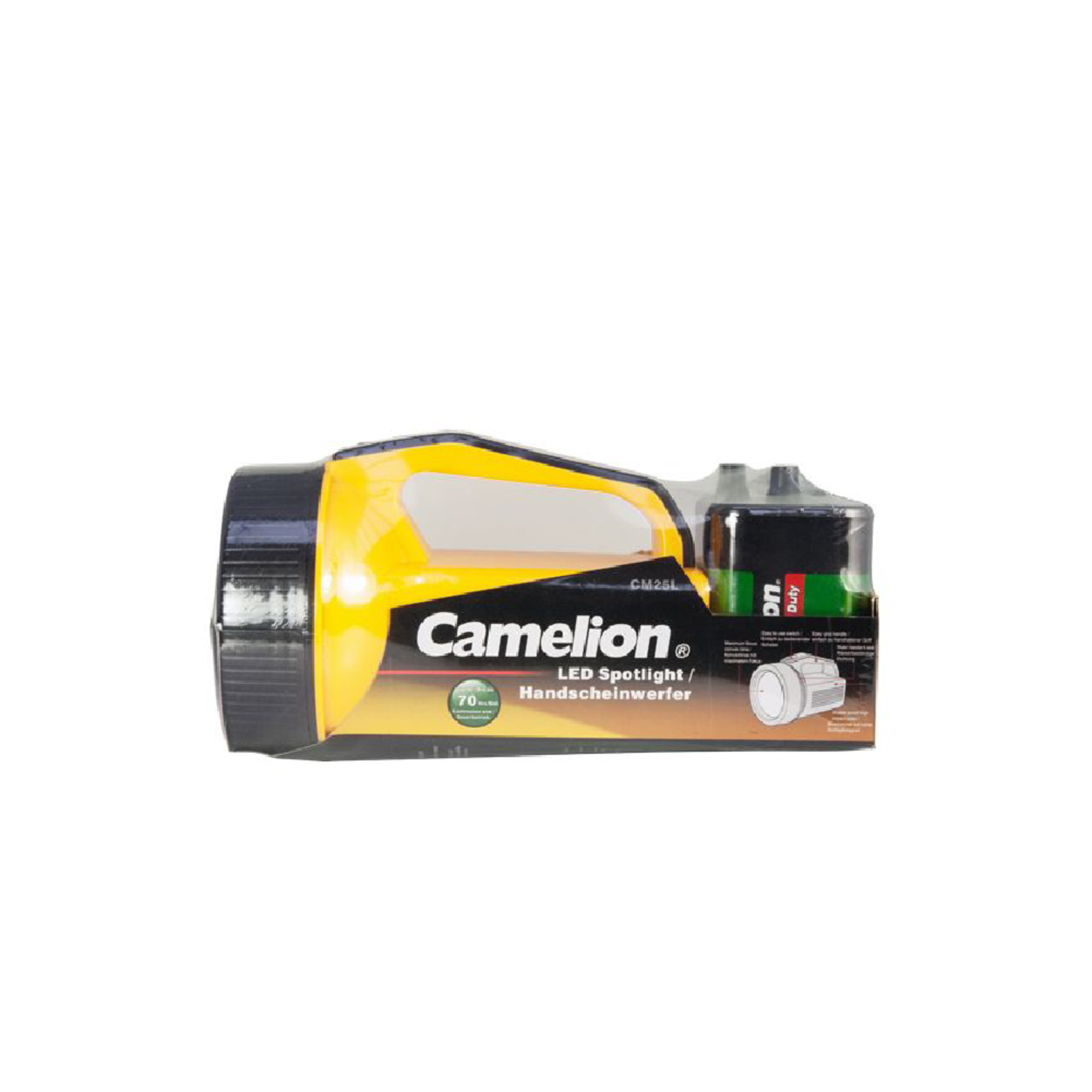 Linterna Profesional Led 100 Horas Cm25l-4r25 Camelion