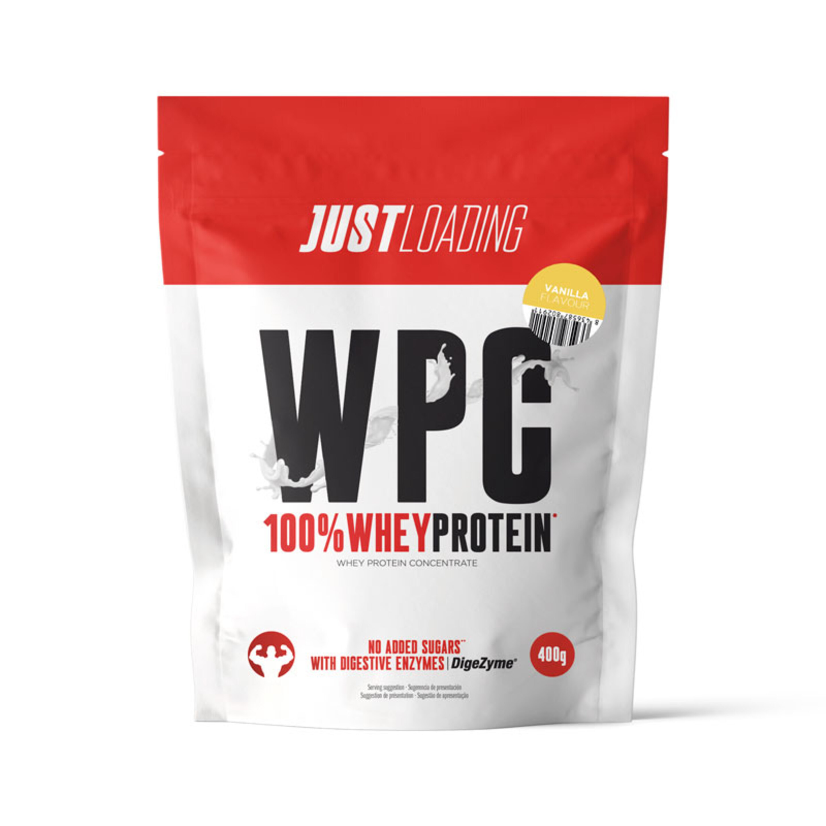 100% Whey Protein Vainilla - Proteína Whey En Polvo Justloading - Sabor Vainilla  MKP