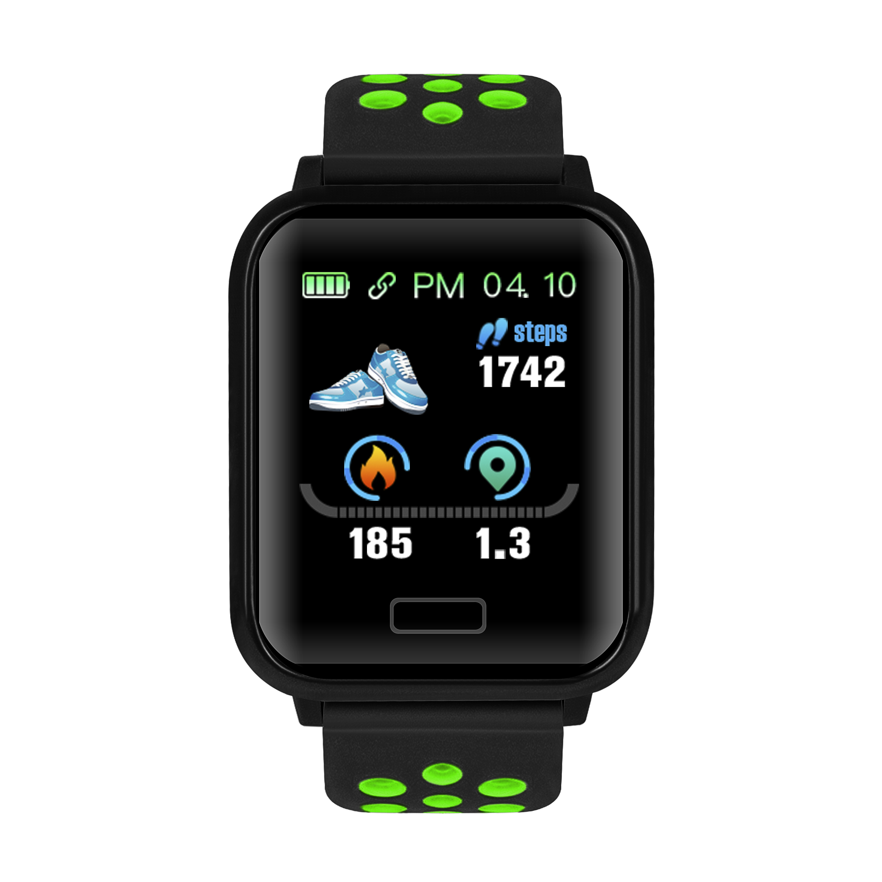Smartwatch Smartwatch Multifuncional Smartek Sw-650 Na Cor Verde