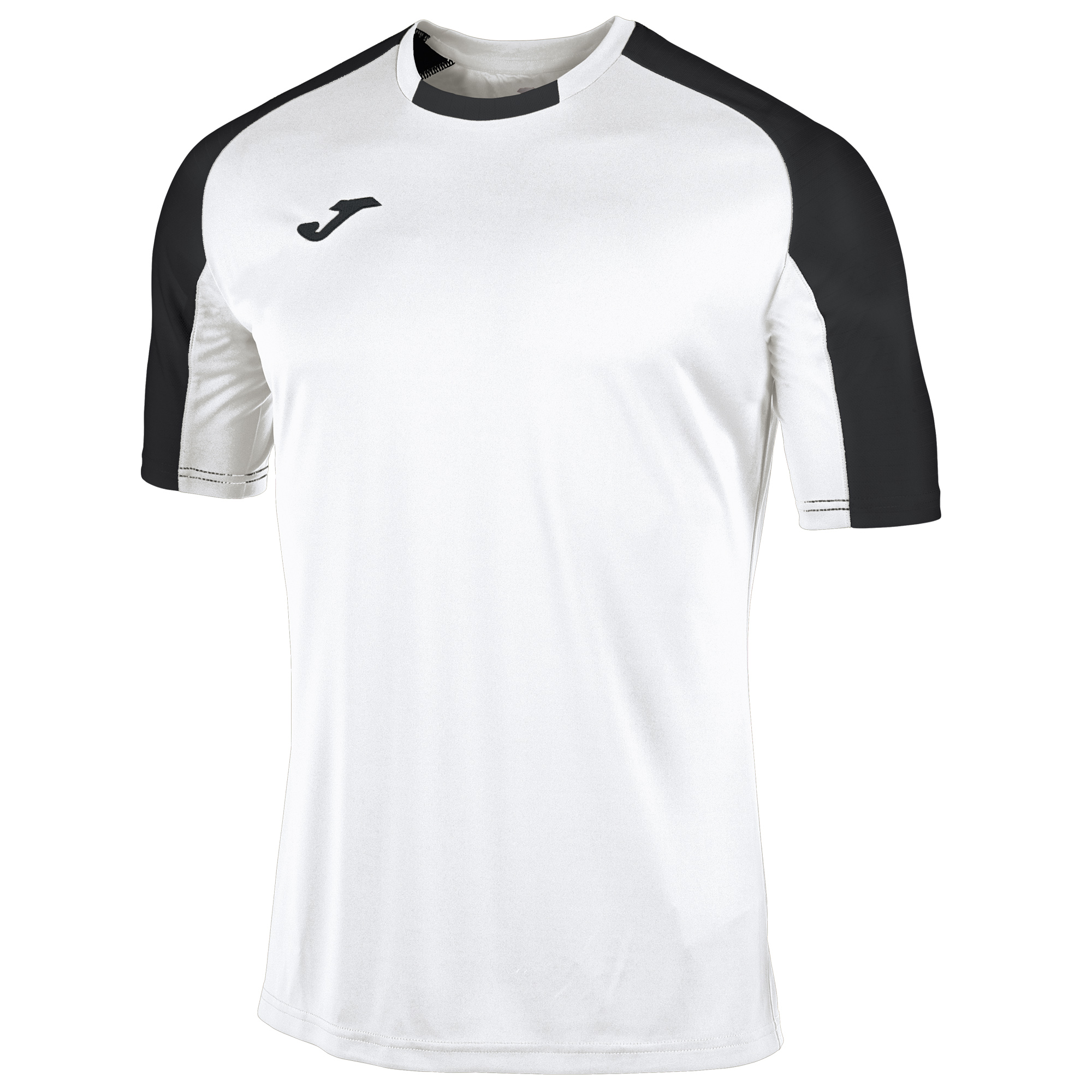 Camiseta Manga Corta Joma Essential - blanco-negro - 