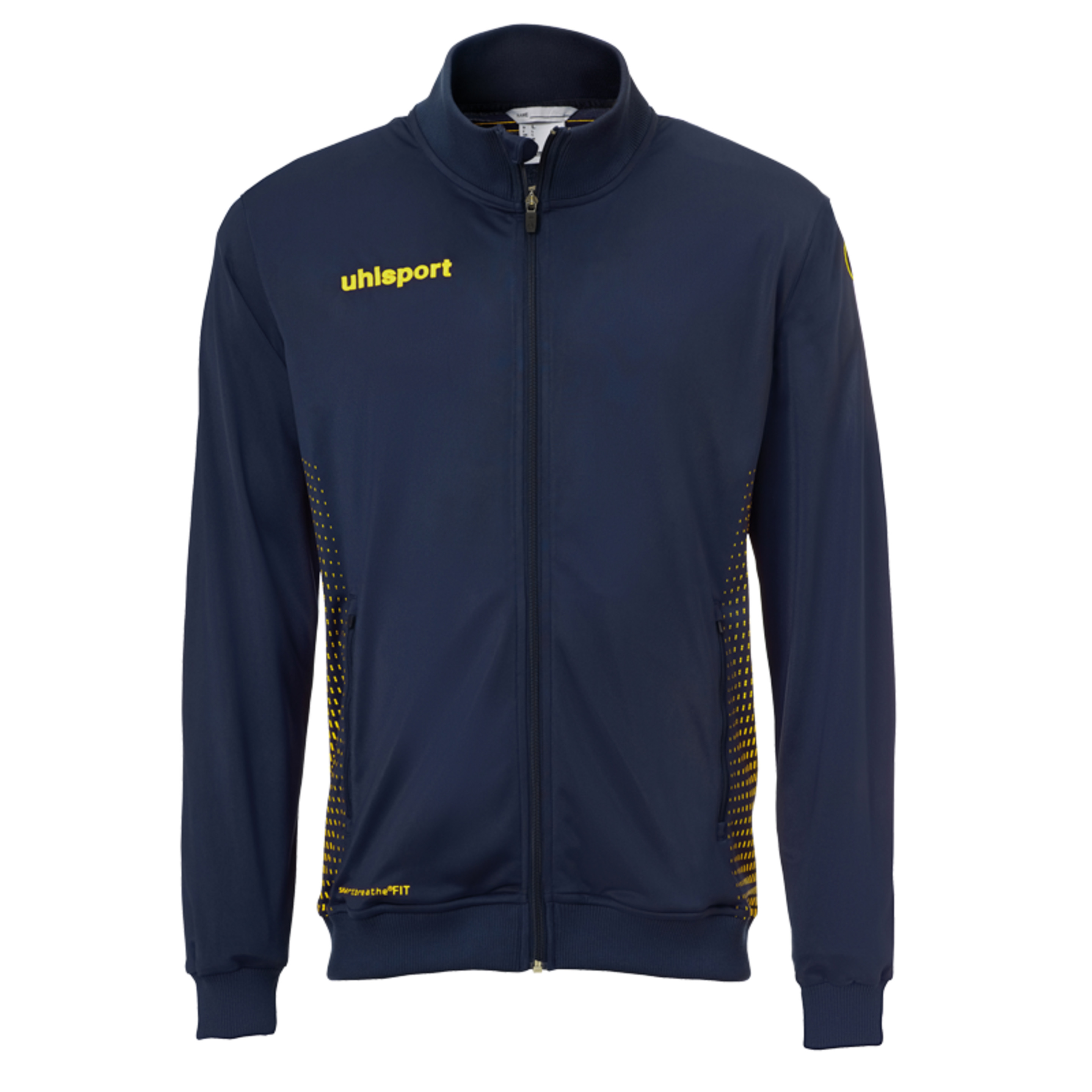 Score Track Jacket Azul Marino/amarillo Fluo Uhlsport