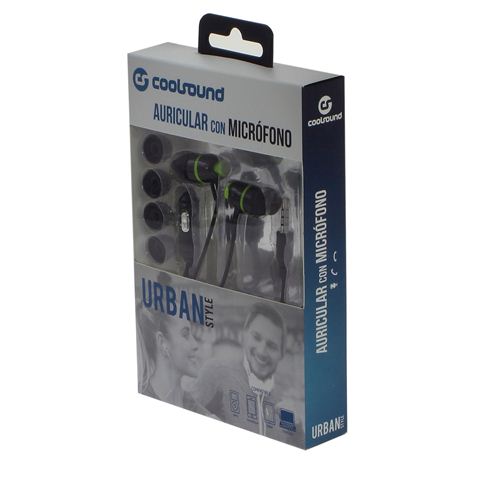 Auriculares Com Fio Coolsound Urban Mic