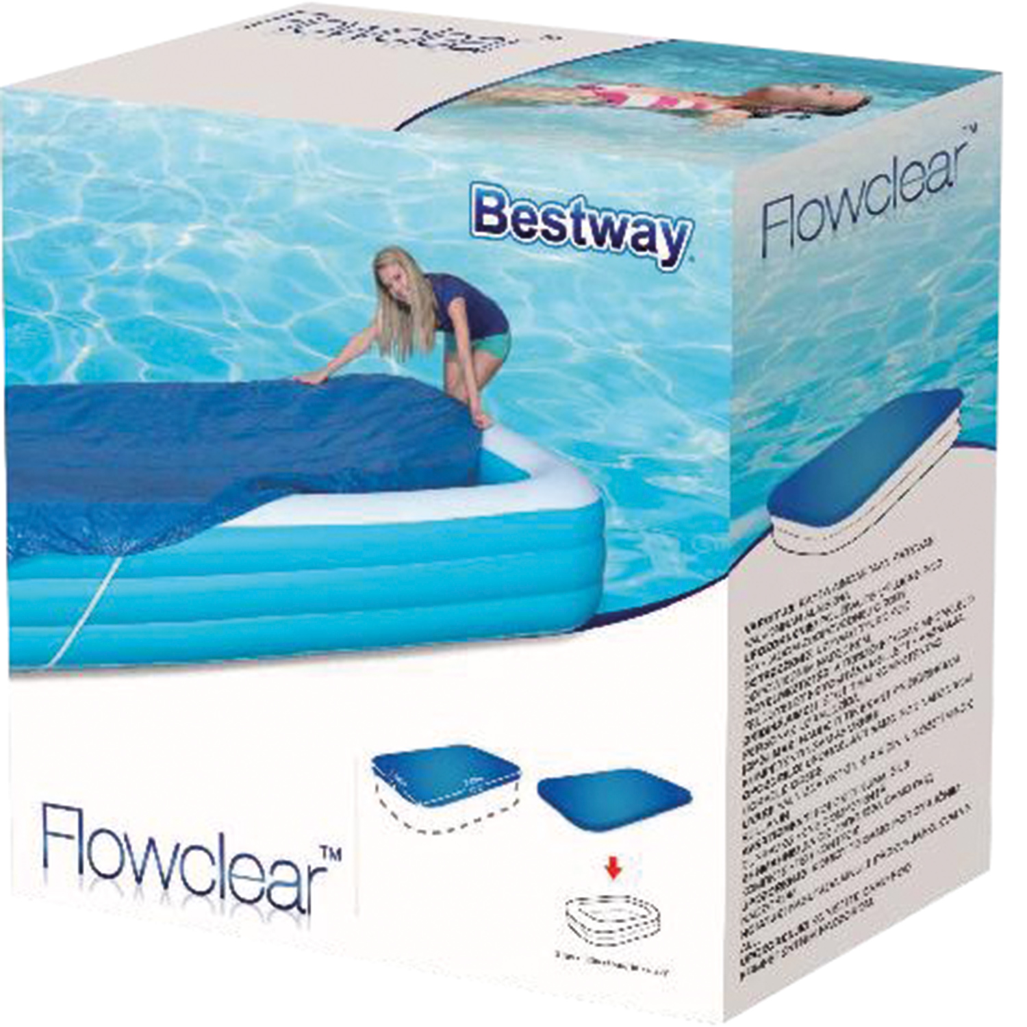 Cubierta De Piscina Bestway Flowclear 305 Cm