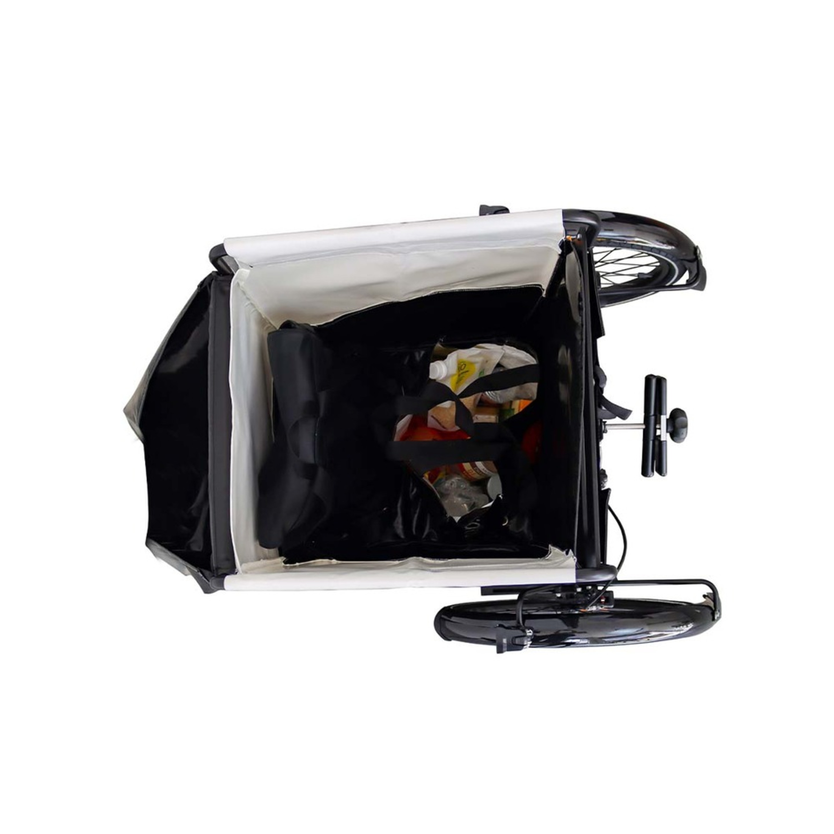 Kit Frontal: Transporte De Carga - Addbike Box Kit - Cinzento/Preto - Kit frontal: Transporte de carga | Sport Zone MKP