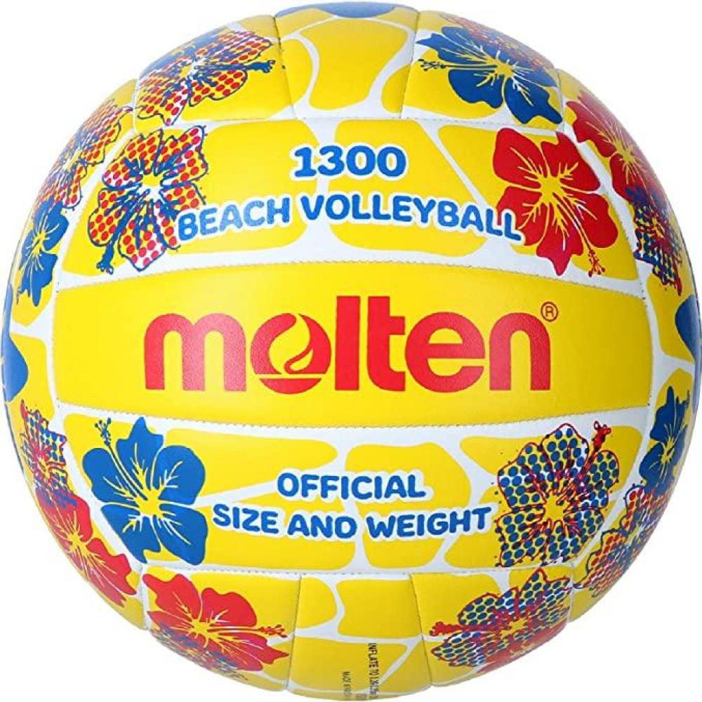 Balón De Voleibol De Playa Molten V5b1300 Flower - amarillo - 
