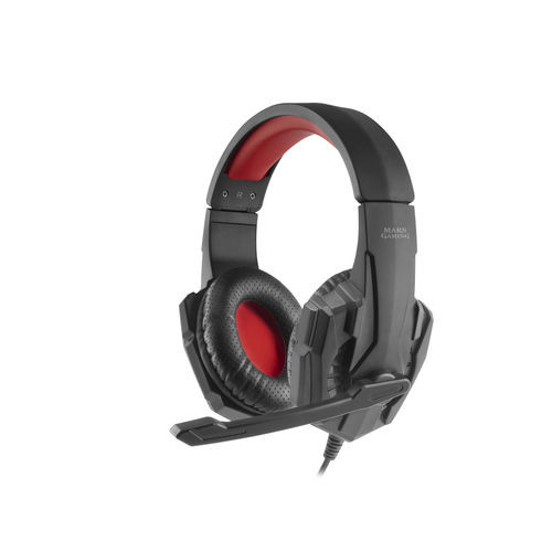 Auriculares C/microfono Tacens Mars Gaming Mh020 Jack-3.5mm Negro/rojo  MKP