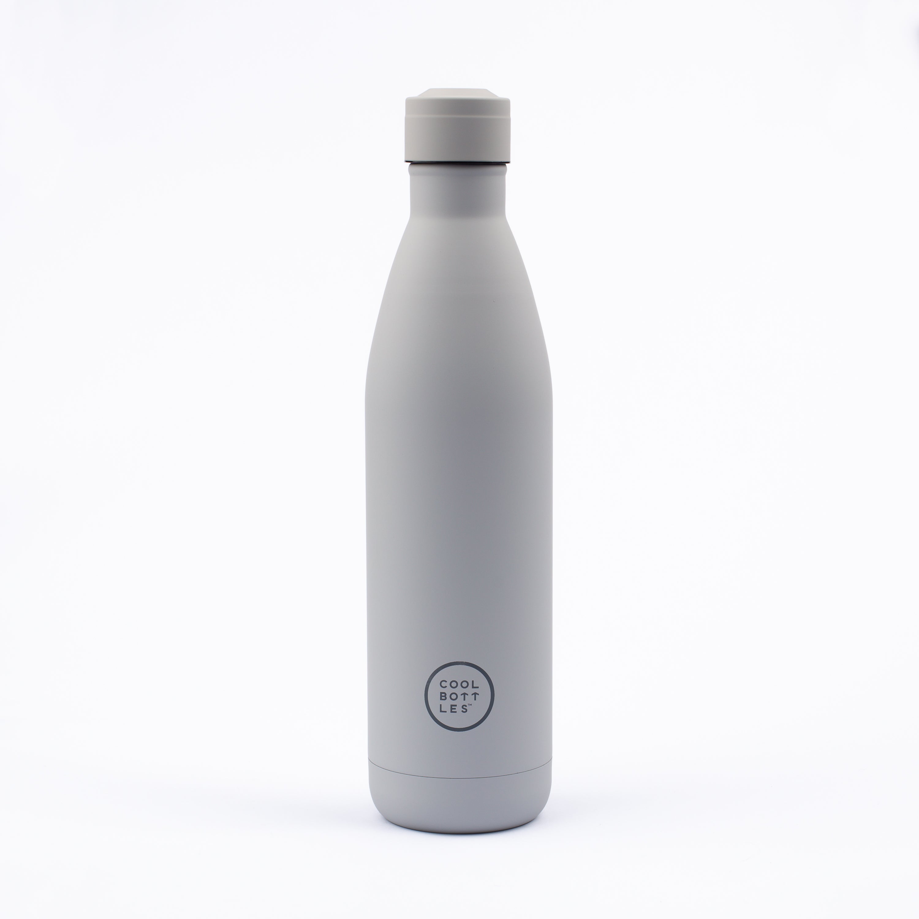 Botella Térmica Acero Inoxidable Cool Bottles. Pastel Grey 750ml - gris - 