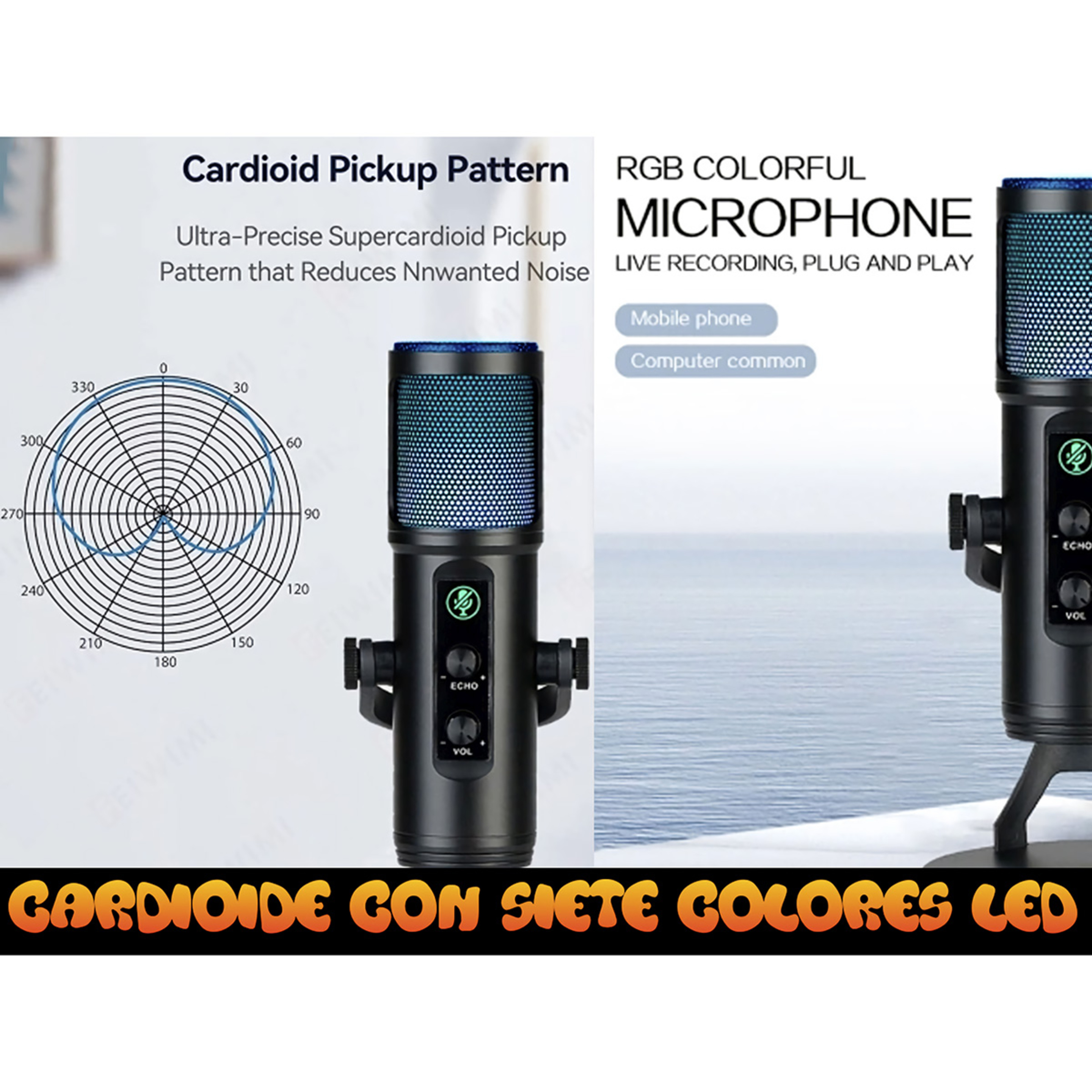 Micrófono Klack Microprodesktop