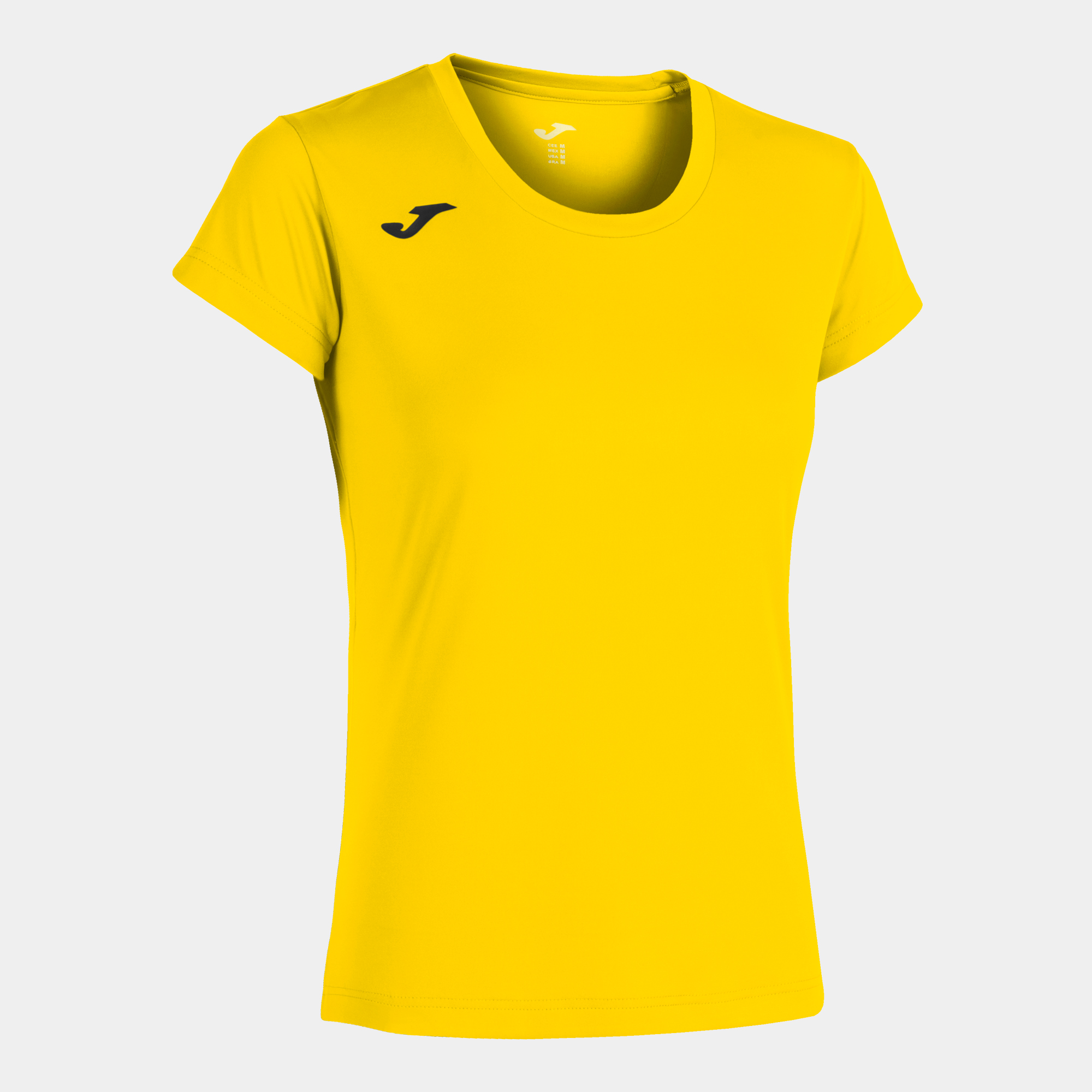 Camiseta Manga Corta Joma Record Ii Amarillo - amarillo - 