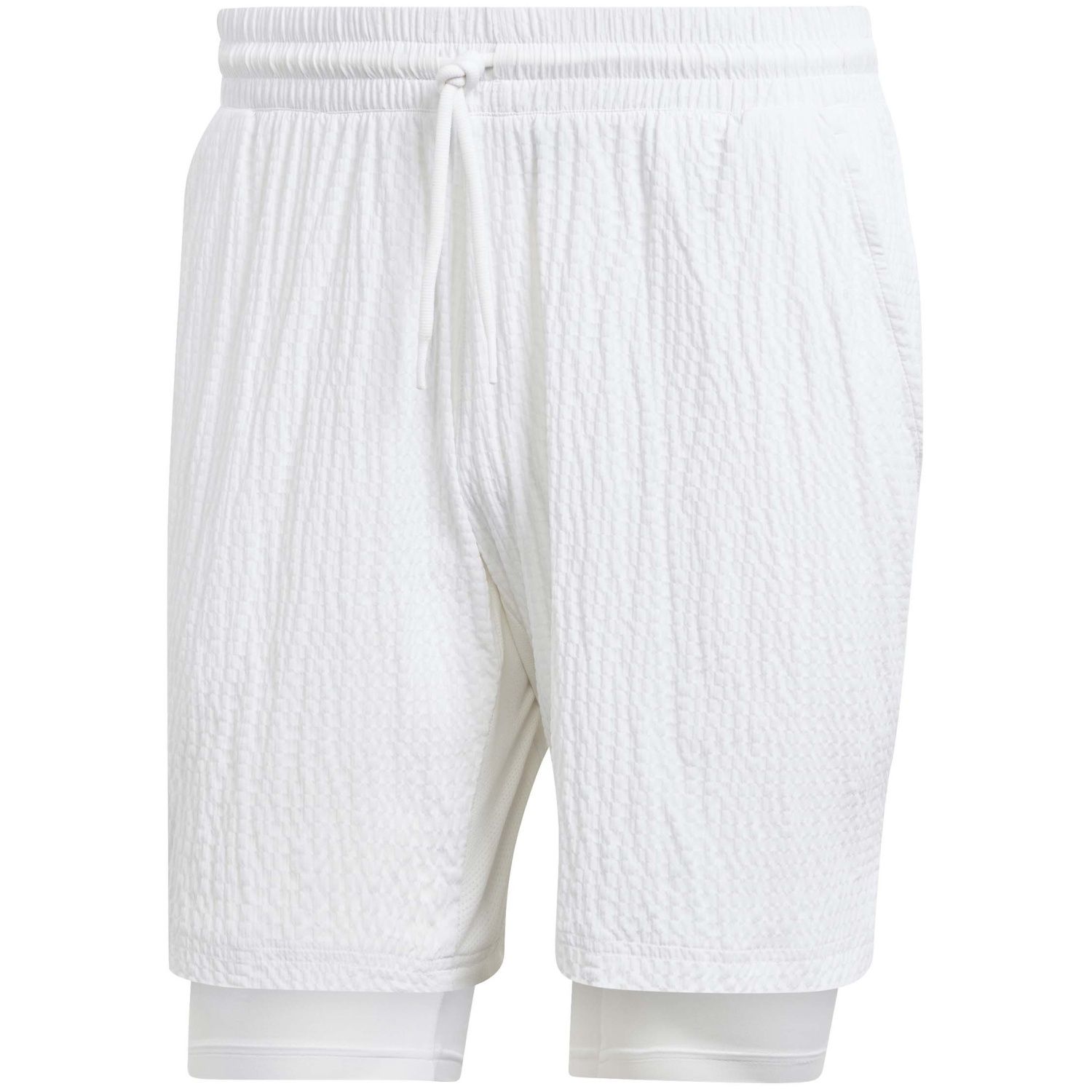 Shorts adidas London 2n1 - blanco - 