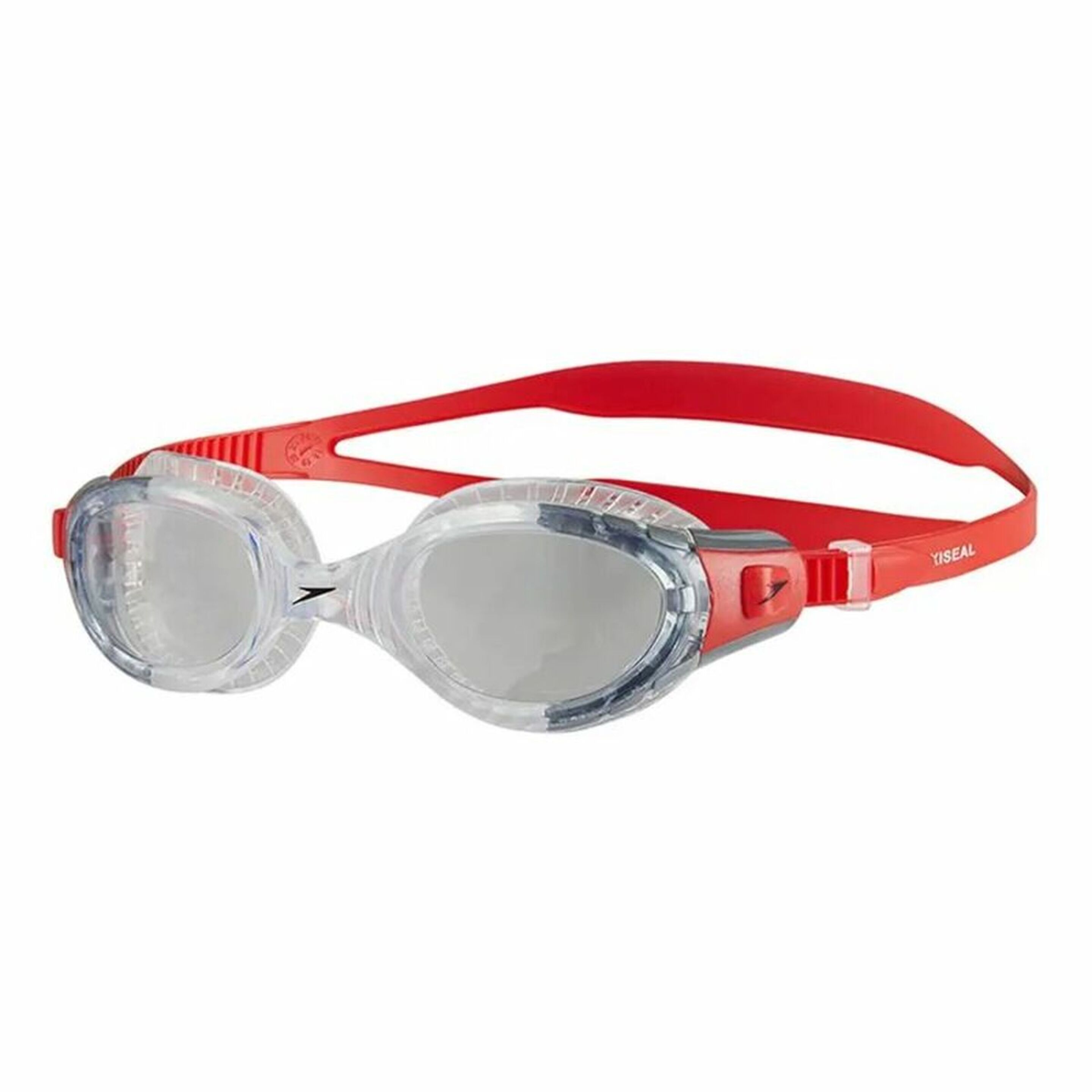 Óculos De Natação Speedo Futura Biofuse Flexiseal Vermelho Adultos - rojo - 