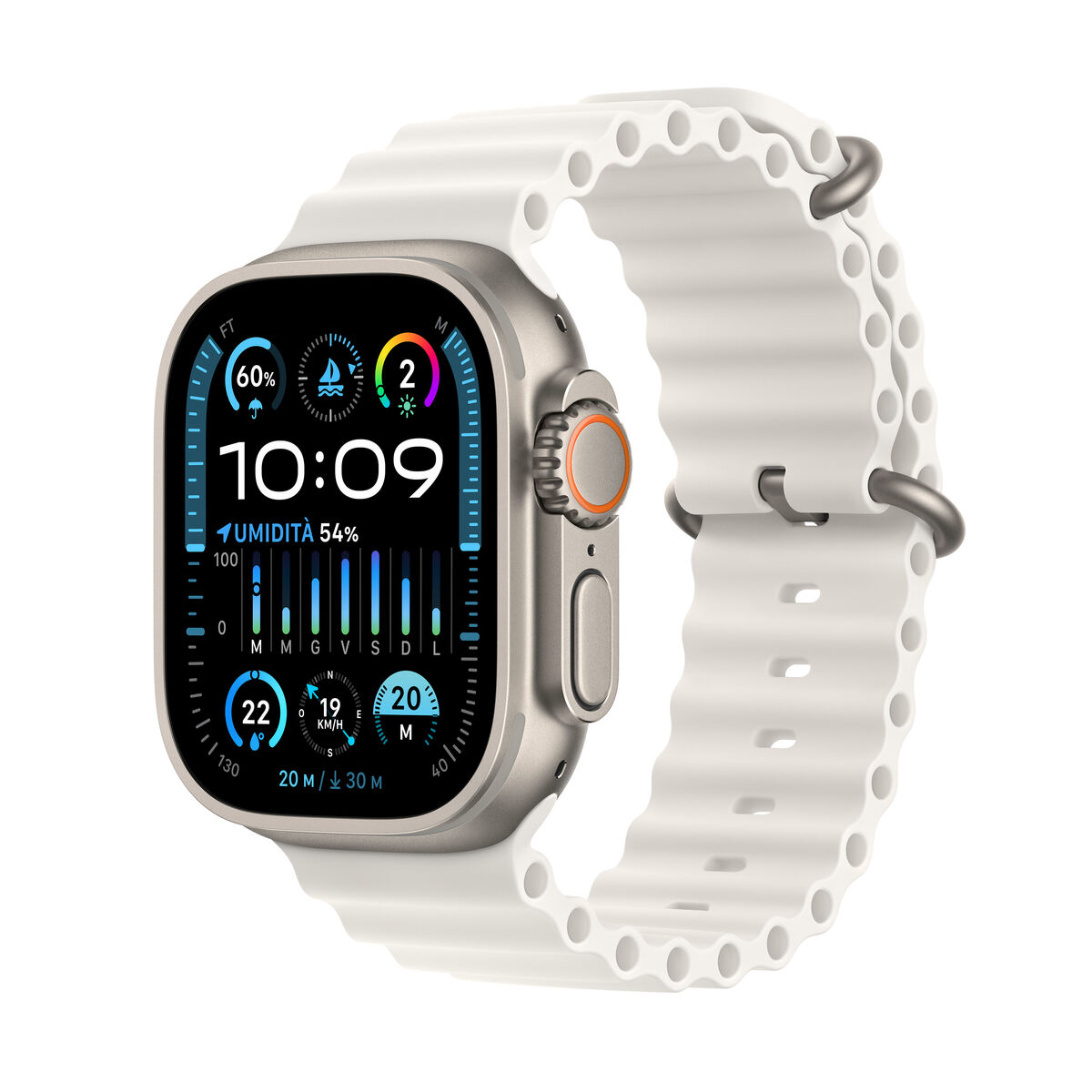 Reloj Inteligente Apple Watch Ultra 2 1.9&quot; 49 Mm - blanco - 