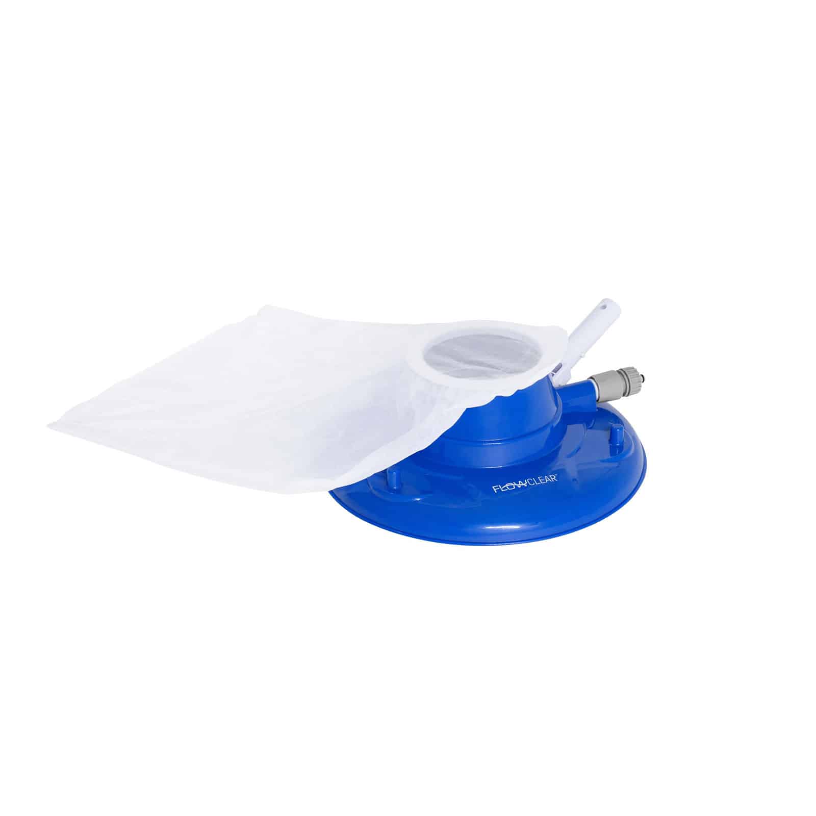 Limpador Manual Aquasuction Conexão Bestway - azul - 