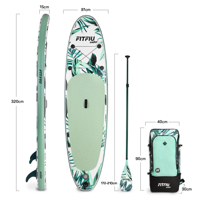 Tabla Paddle Surf Hinchable Fitfiu Oahu  MKP