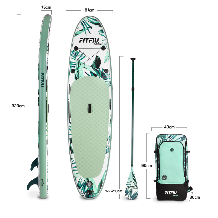 Tabla Paddle Surf Hinchable Fitfiu Oahu