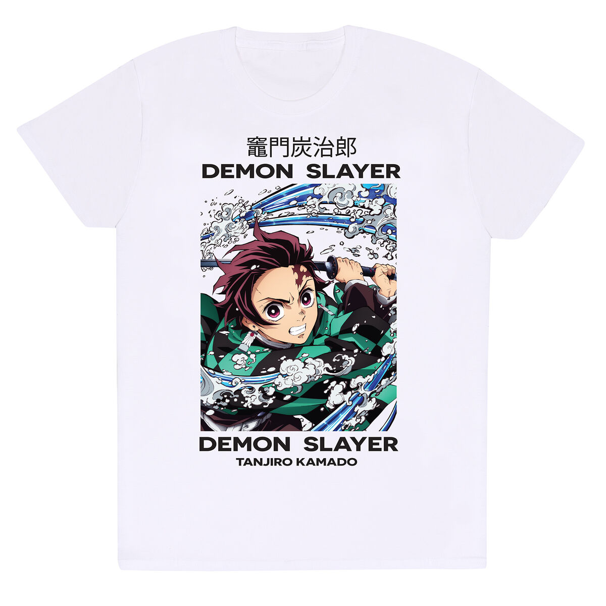 Camiseta De Manga Corta Demon Slayer Whirlpool