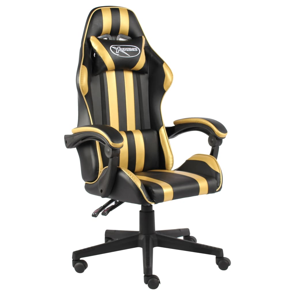 Silla De Gaming De Cuero Sintético Vida Xl Con Rayas