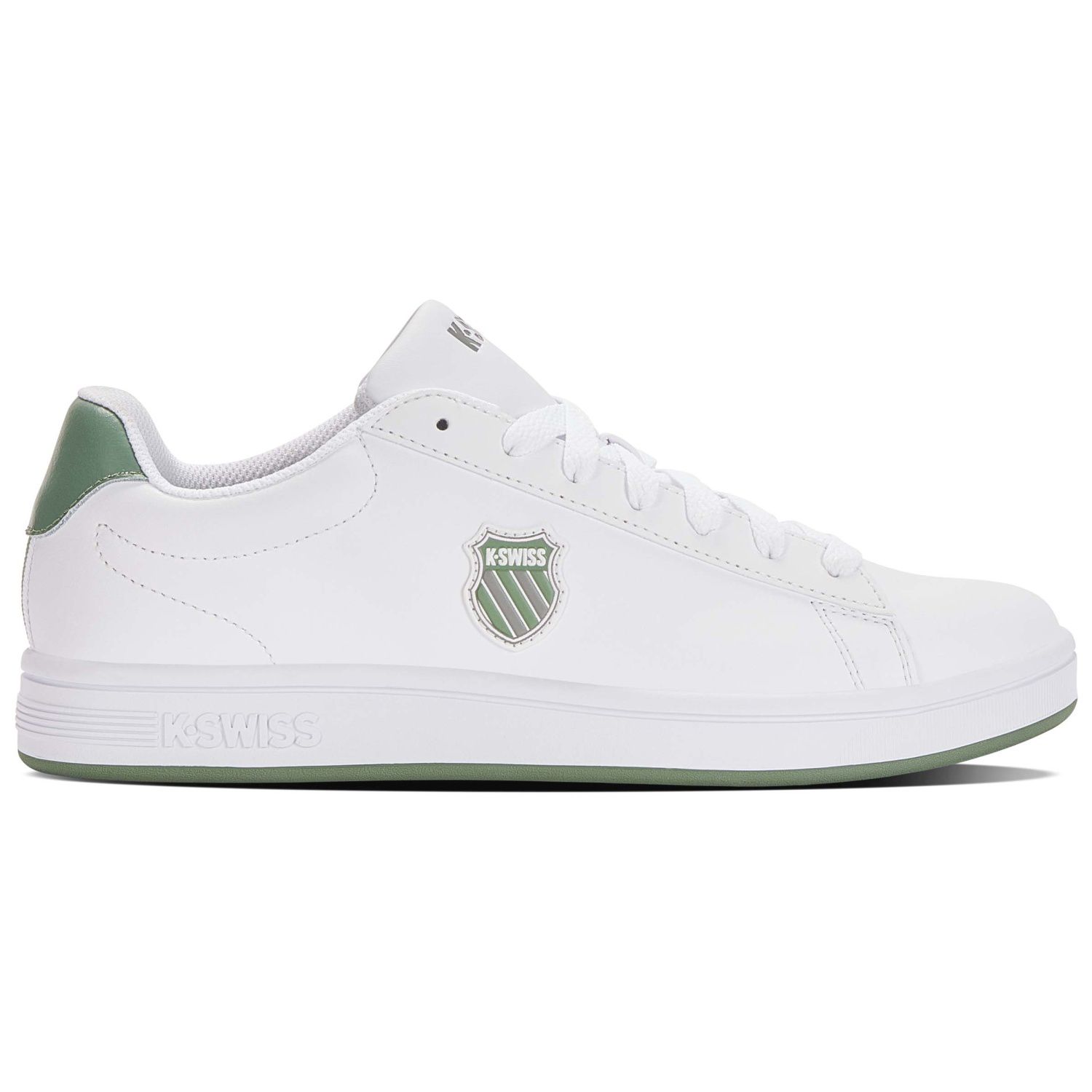 Zapatillas K-swiss Court Shield - blanco-verde - 