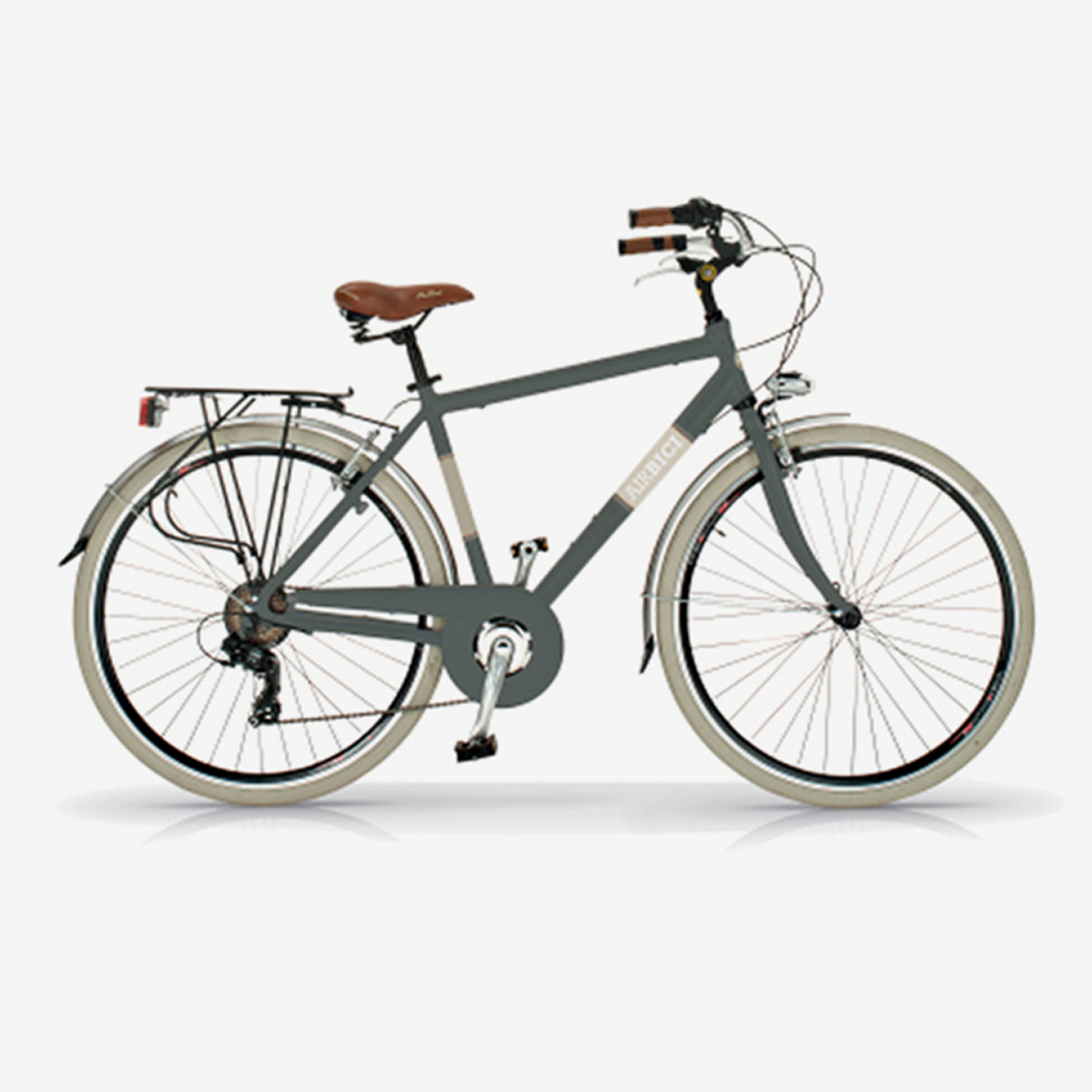 Bicicleta De Ciudad  Airbici 605am Elegance - gris - 