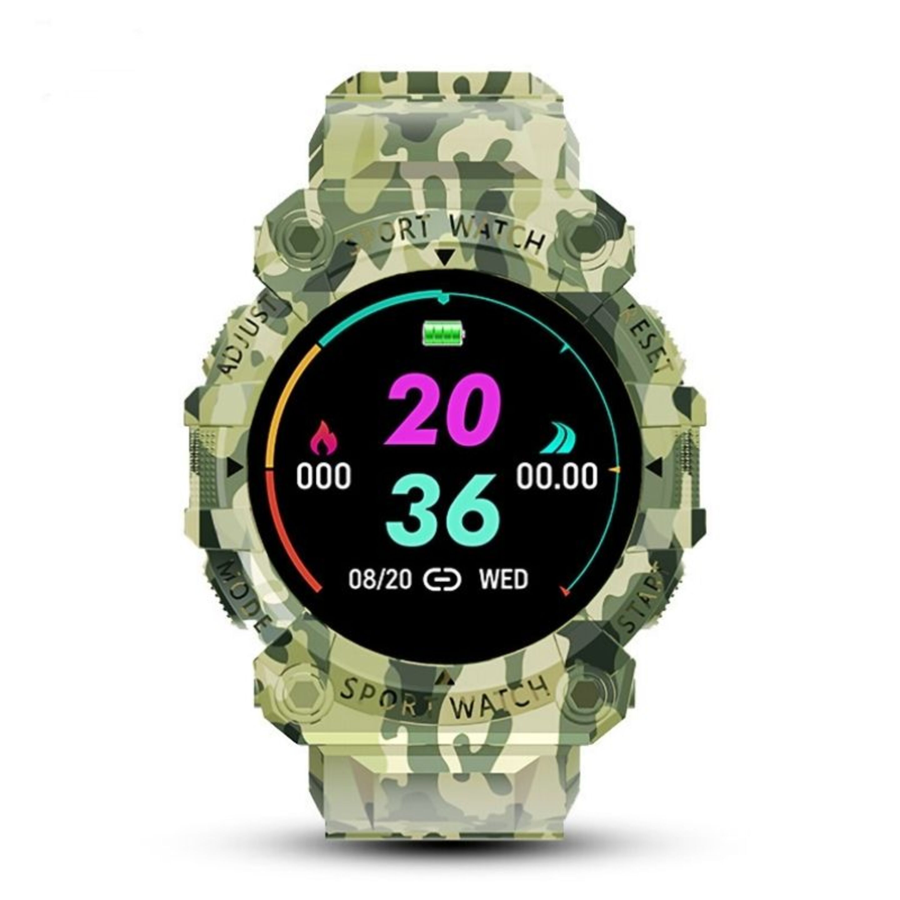 Smartwatch Oem Fd68 1,3'', Podómetro, Modo Multideporte