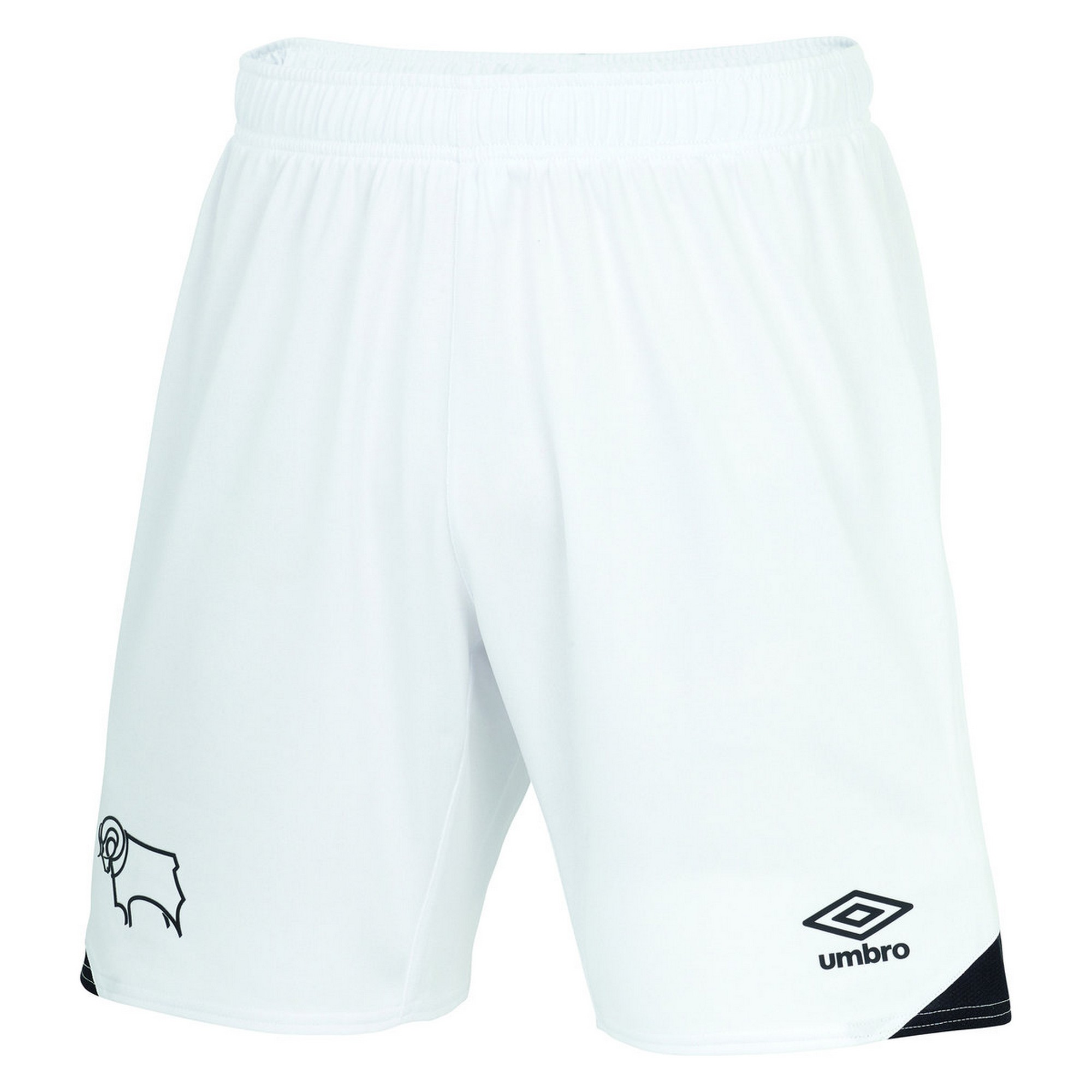 Derby County Fc Childrens/kids Third Shorts Umbro 22/23 - blanco - 