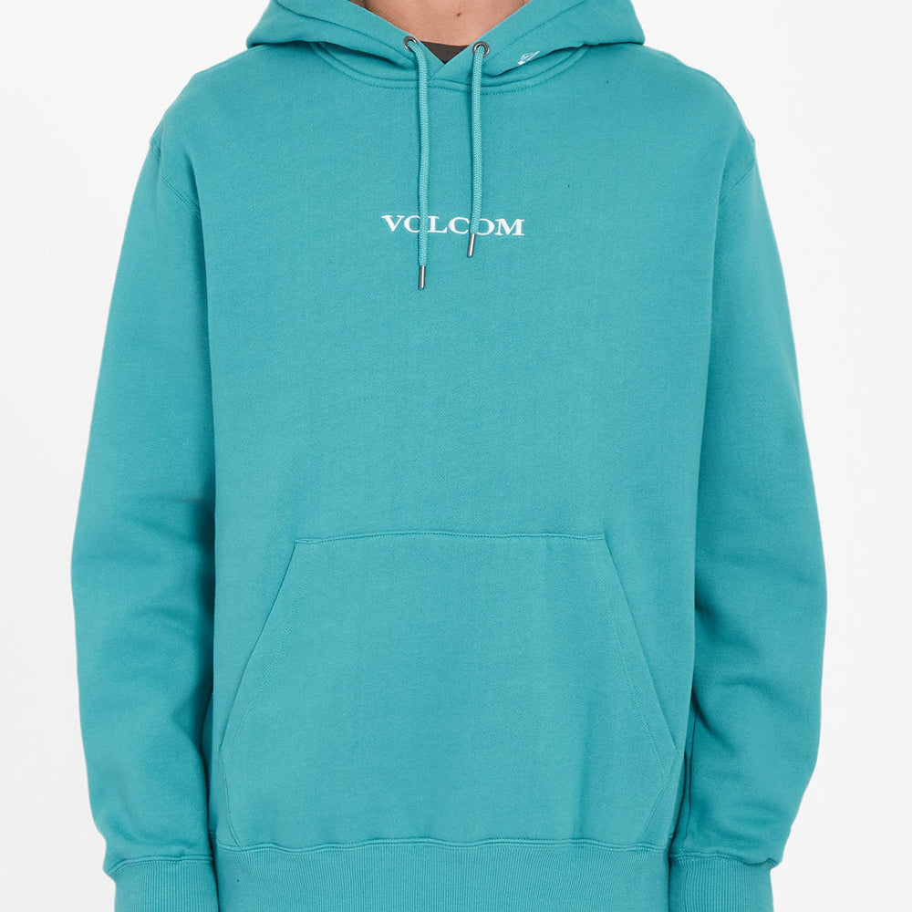 Volcom Sweatshirt Com Capuz Stone Temple Teal