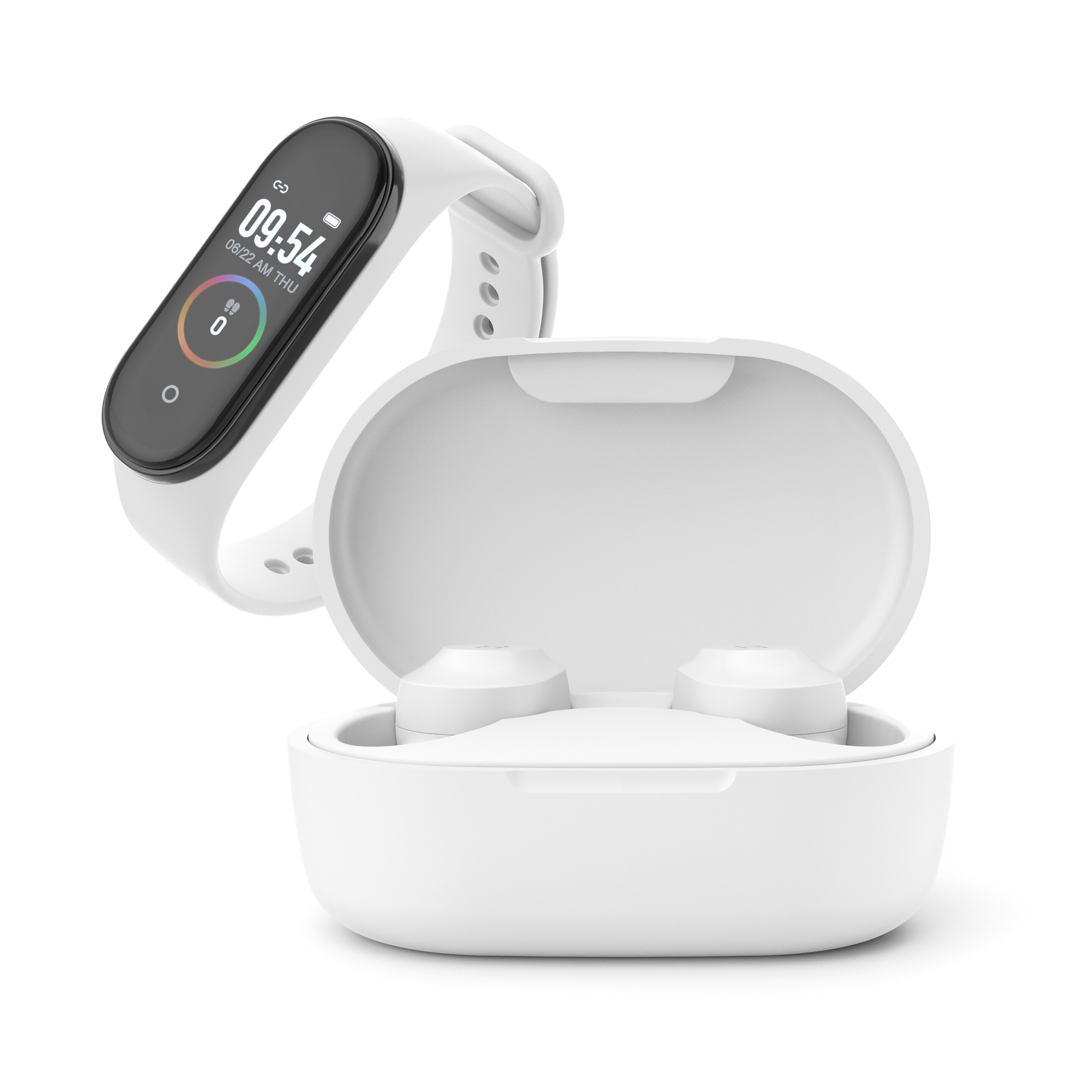 Pack Kepler Ledwood Auriculares True Wireless Y Pulsera De Actividad