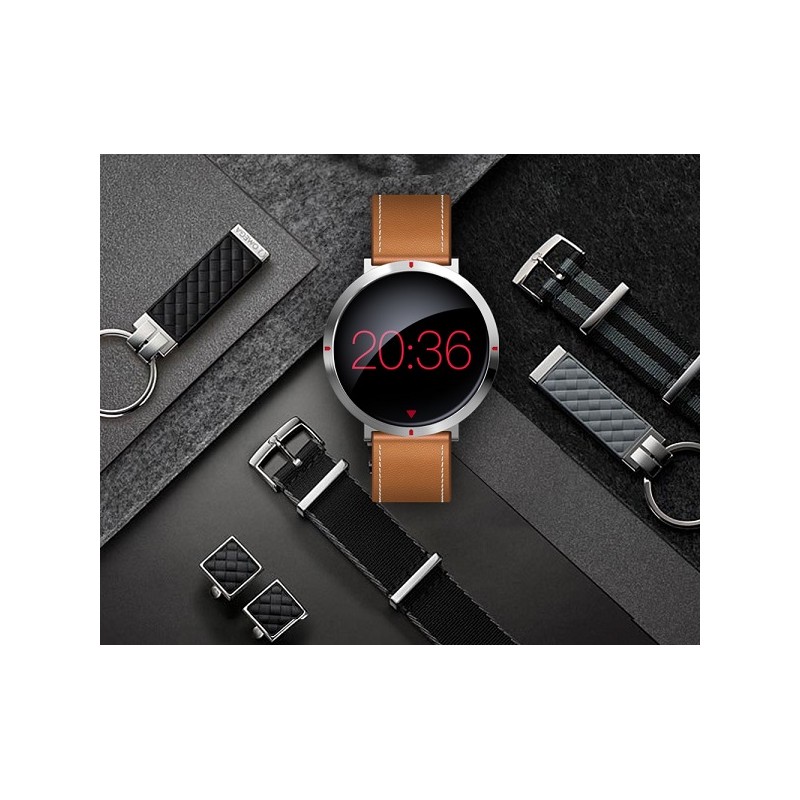 Reloj Inteligente Smartwatch Nearjup Marrón