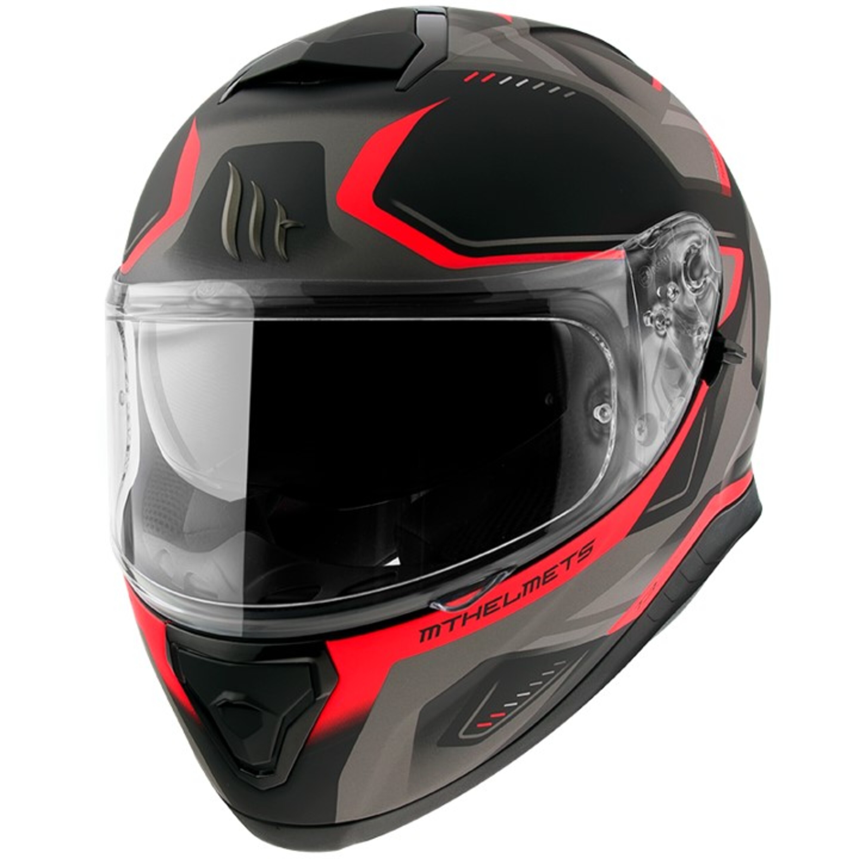 Casco Mt Thunder 3 Sv Turbine C5 Matt Red