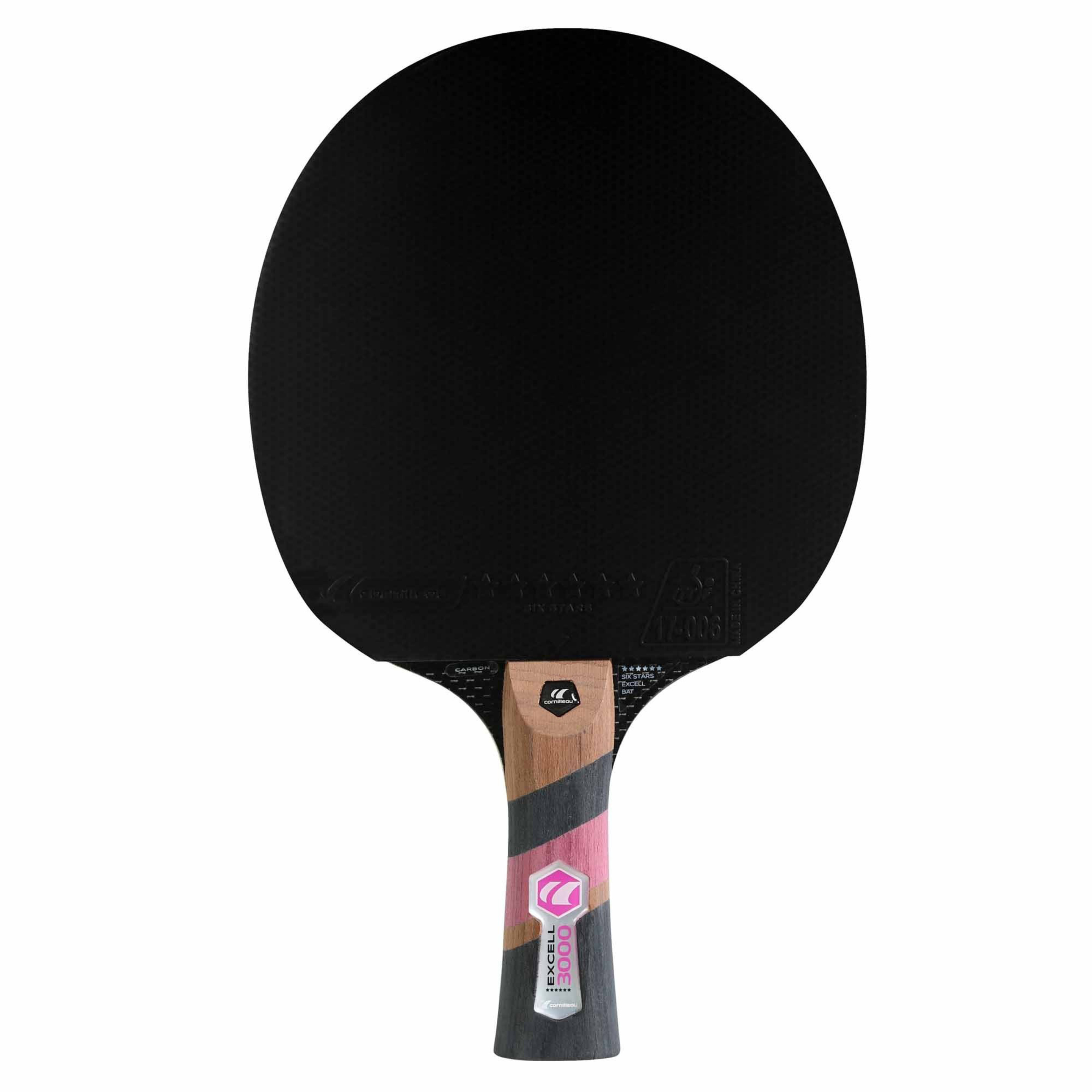 Pala Ping Pong Cornilleau Sport 3000 Excell Carbon 413000 - Negro - Pala Ping Pong Cornilleau Sport 300  MKP