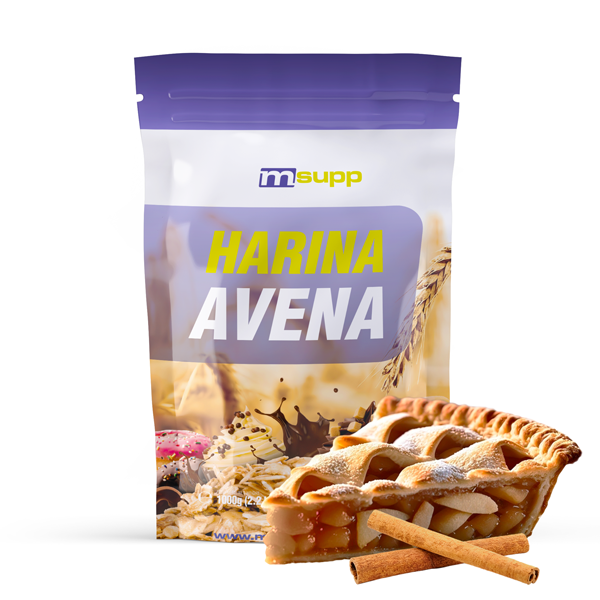 Harina De Avena - 1kg De Mm Supplements Sabor Tarta De Manzana -  - 