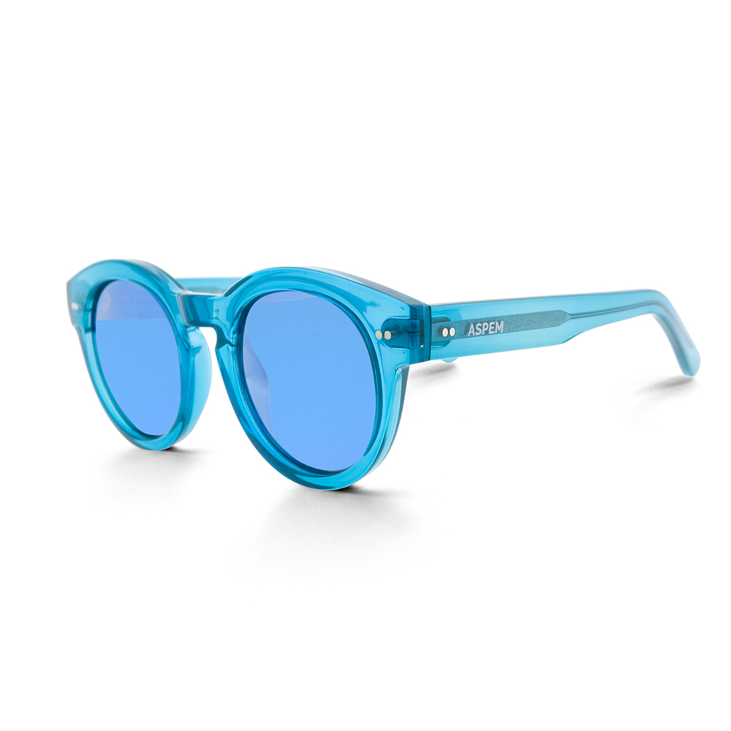 Gafas De Sol Aspem Yuma - Azul Turquesa - Ovalada  MKP