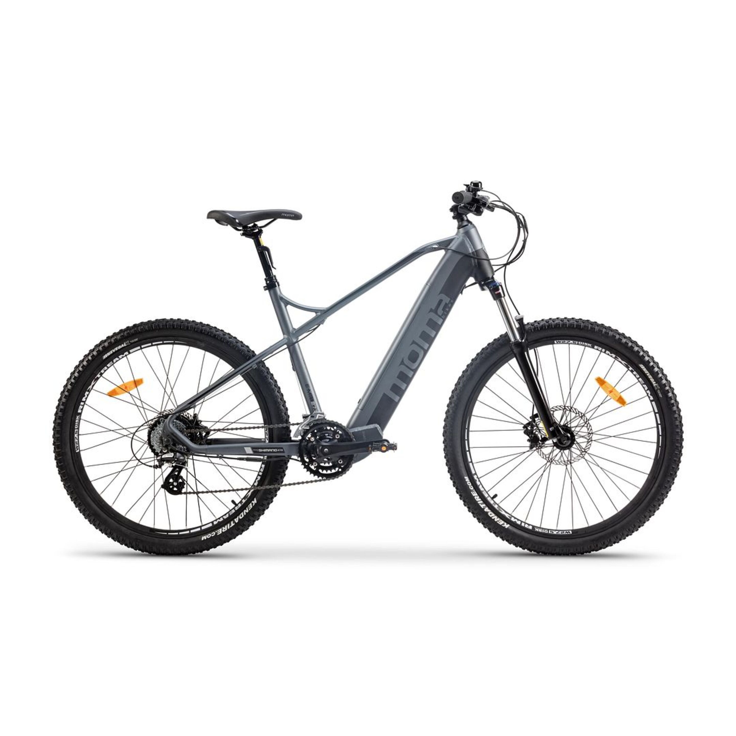 Bicicleta Elétrica De Montanha Moma Bikes 27,5" - gris-negro - 